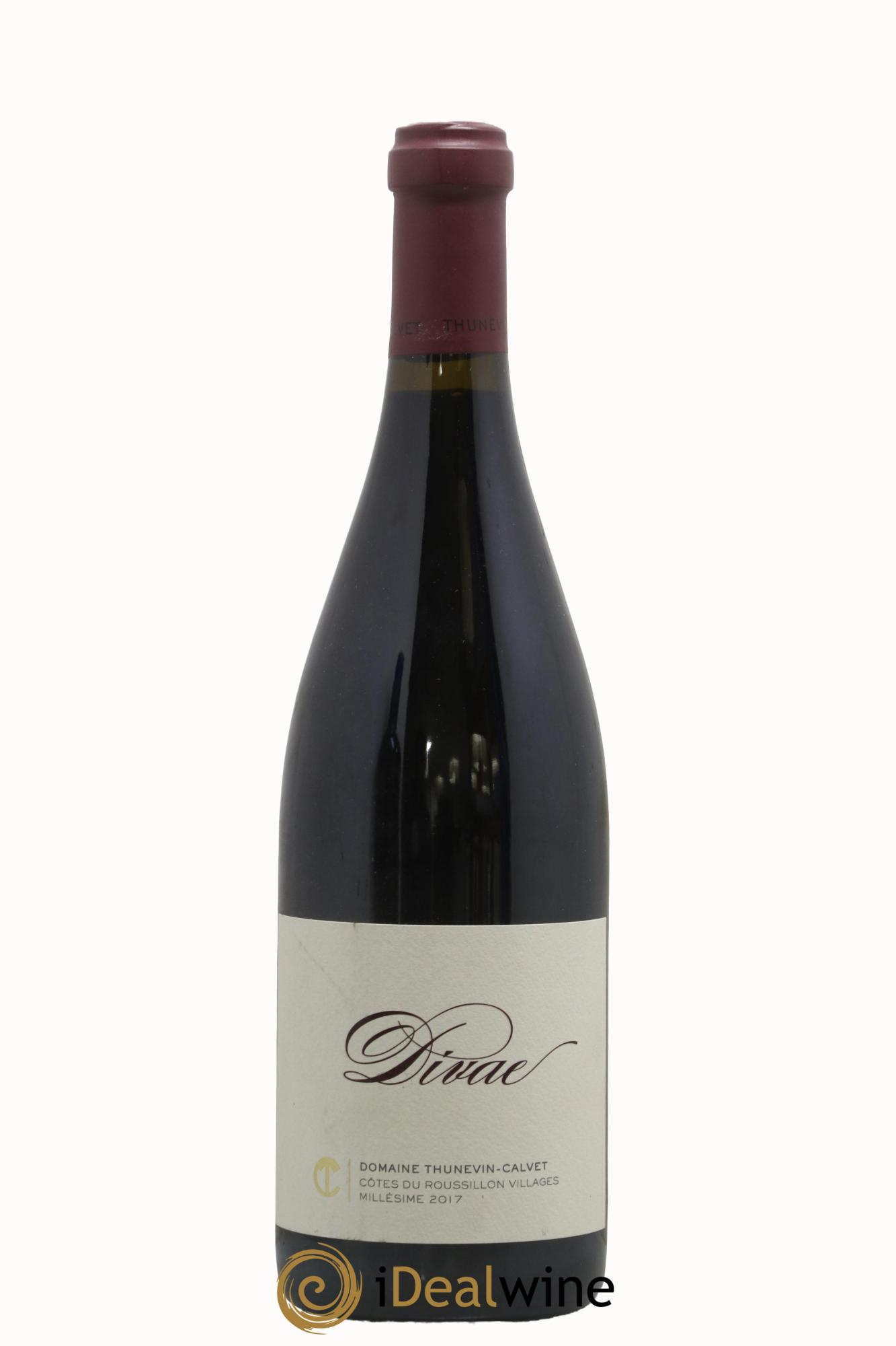 Côtes du Roussillon Divac Domaine Thuvenin-Calvet 2017 - Lot de 1 bouteille - 0