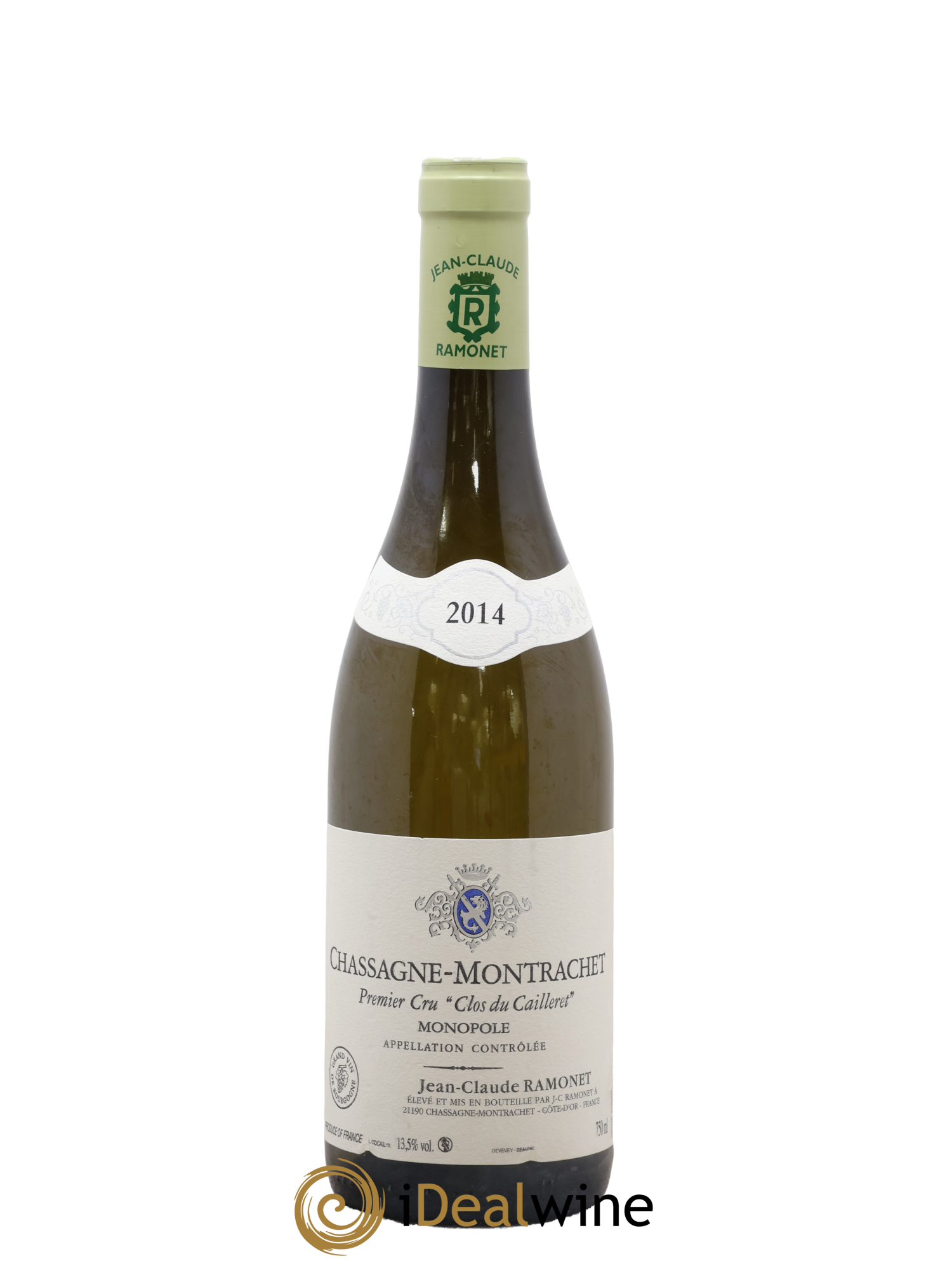 Chassagne-Montrachet 1er Cru Clos du Cailleret Ramonet (Domaine) 2014 - Lot de 1 bouteille - 0