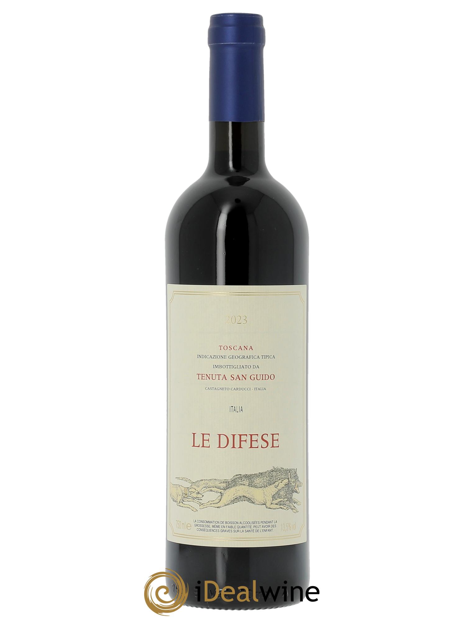 Toscana IGT Le Difese Tenuta San Guido  2023 - Posten von 1 Flasche - 0
