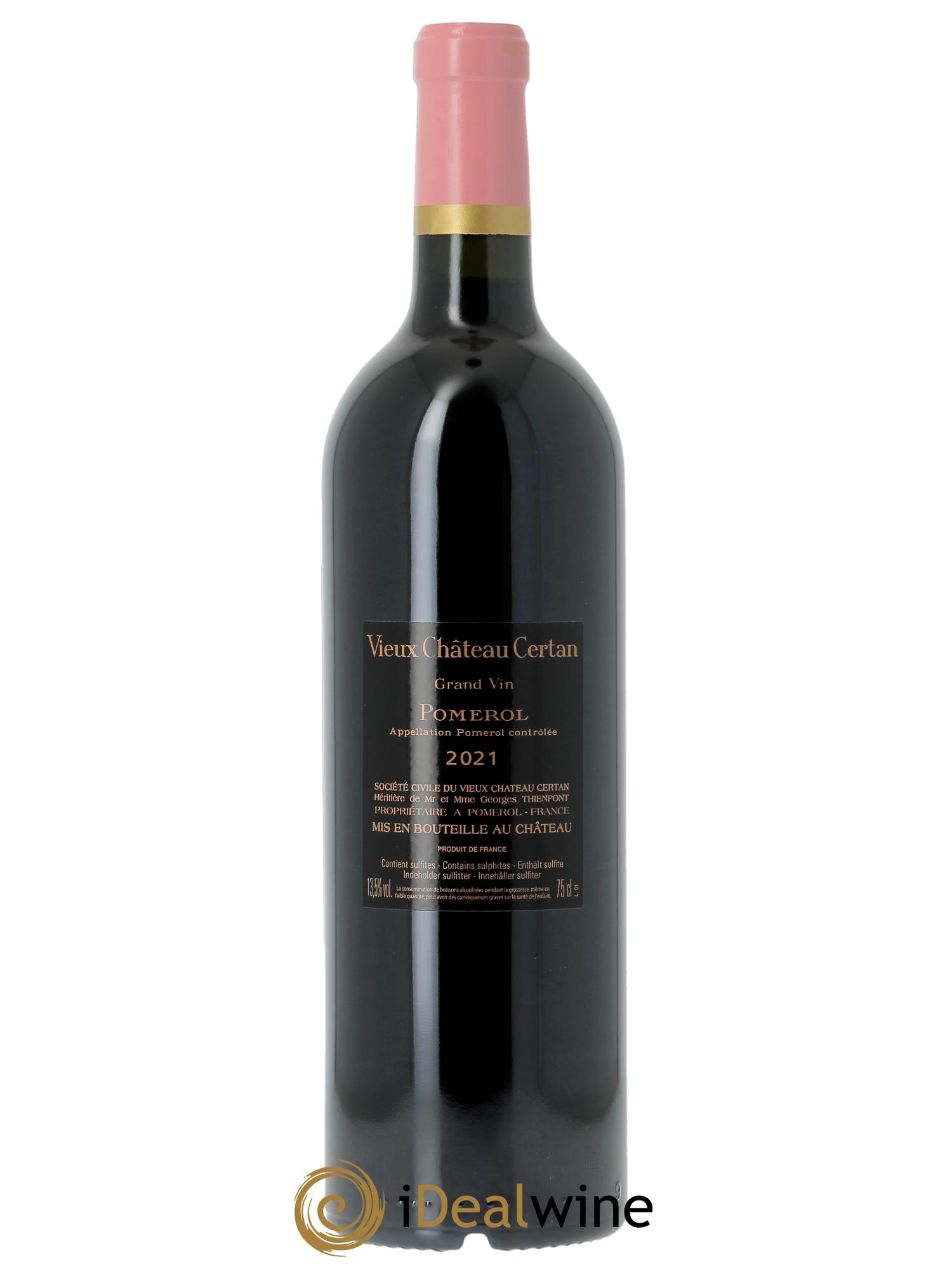 Vieux Château Certan 2021 - Lot of 1 bottle - 1
