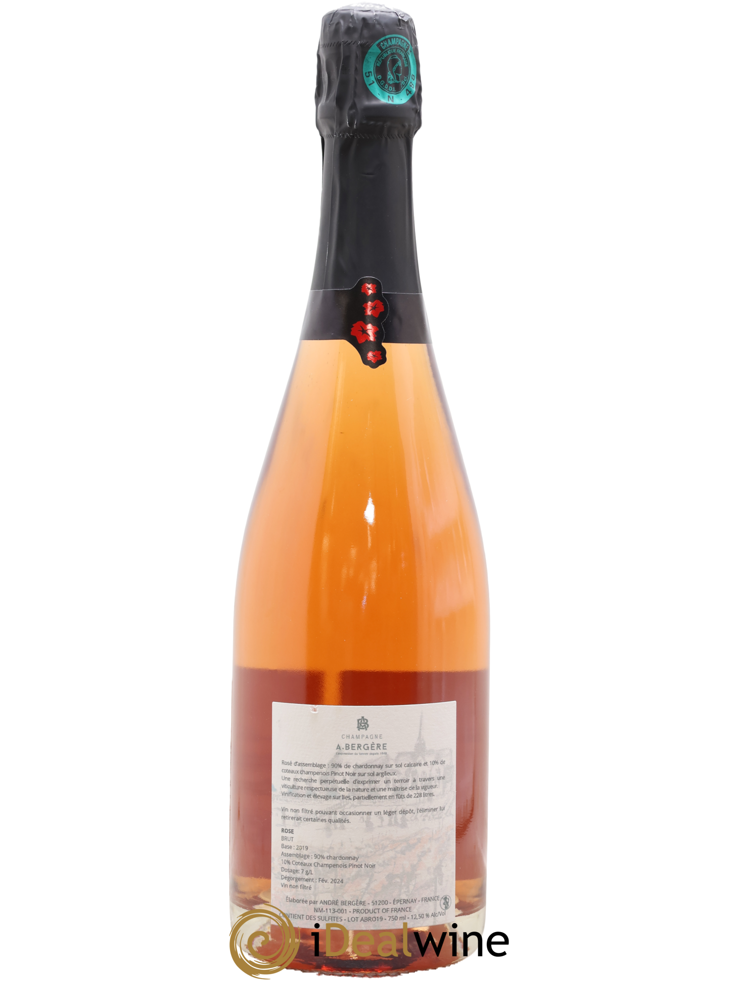 Champagne - Brut A. Bergere - Lot of 1 bottle - 1
