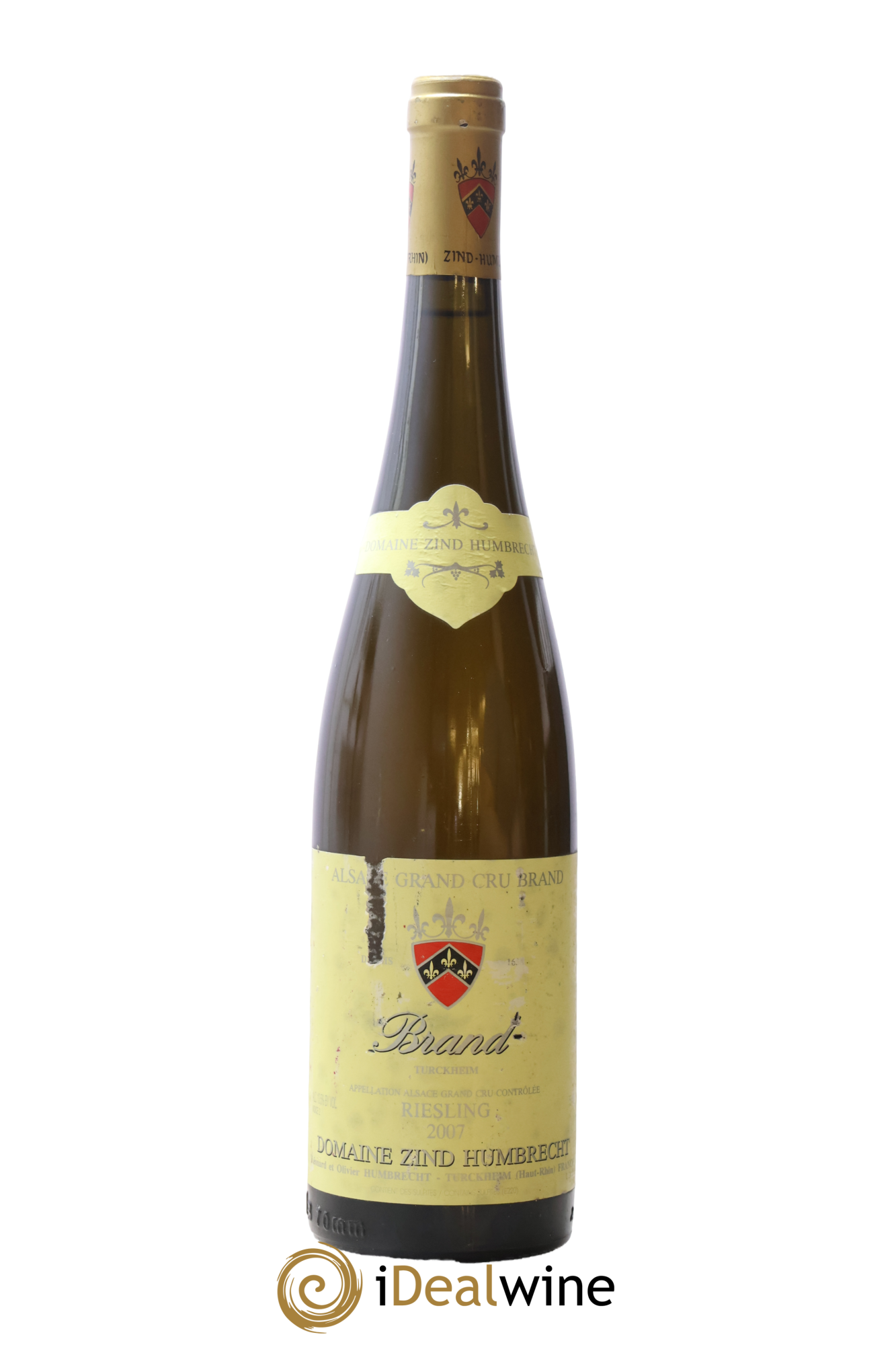 Alsace Riesling Grand Cru Brand Zind-Humbrecht (Domaine) 2007 - Posten von 1 Flasche - 0