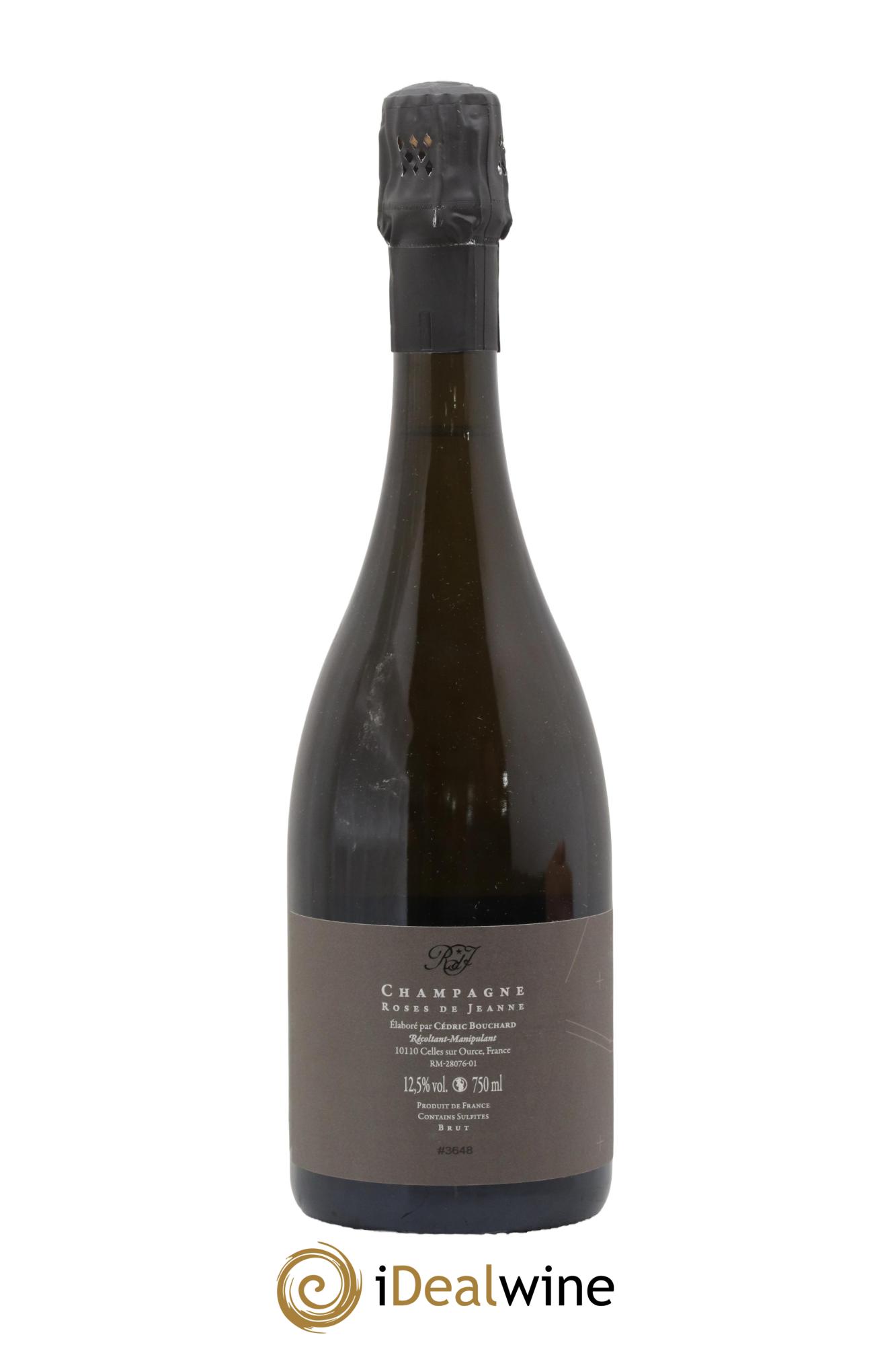 Roses de Jeanne La Bolorée Cédric Bouchard 2018 - Lot of 1 bottle - 1