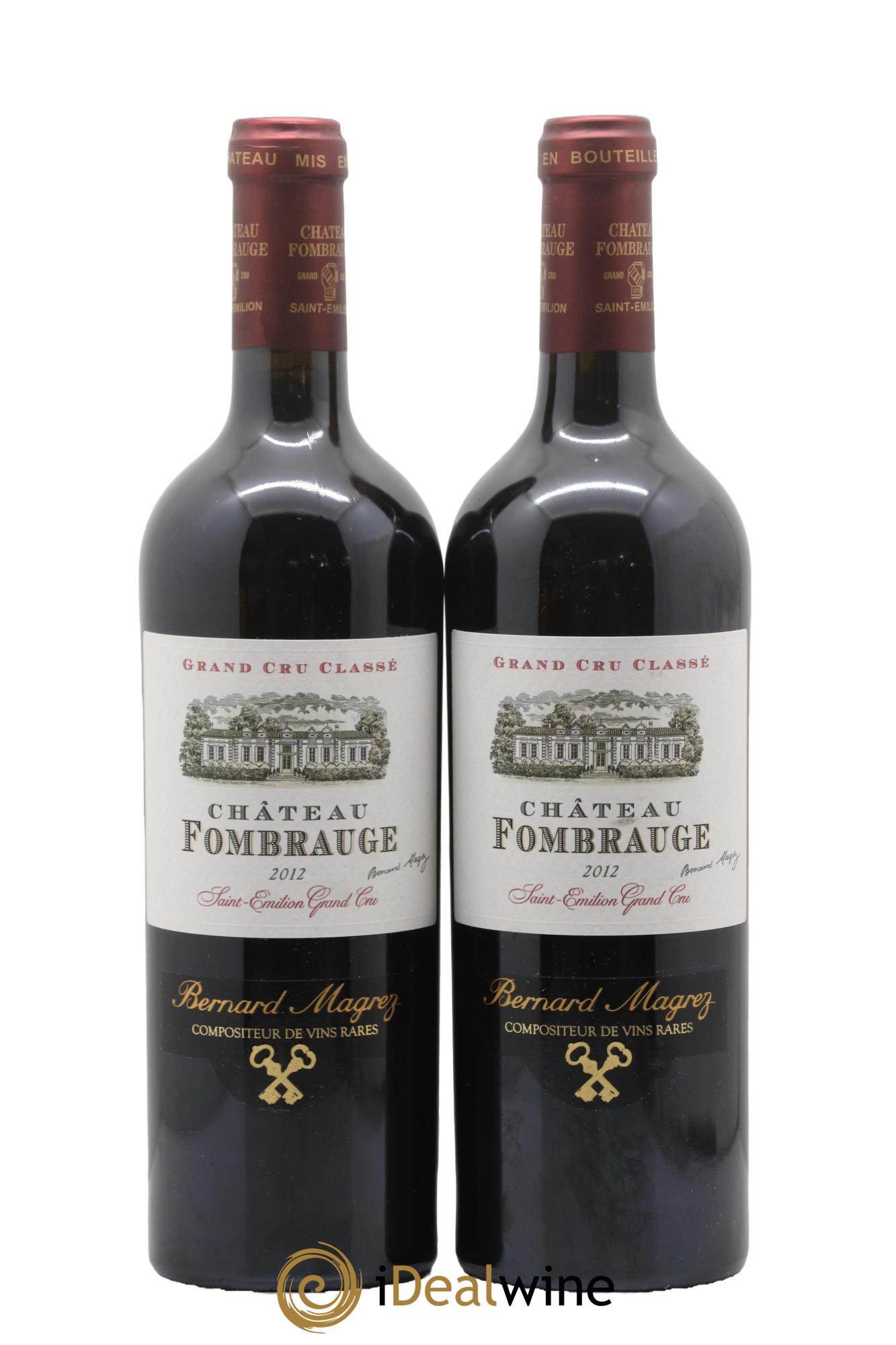 Château Fombrauge Grand Cru Classé 2012 - Lot de 2 bouteilles - 0