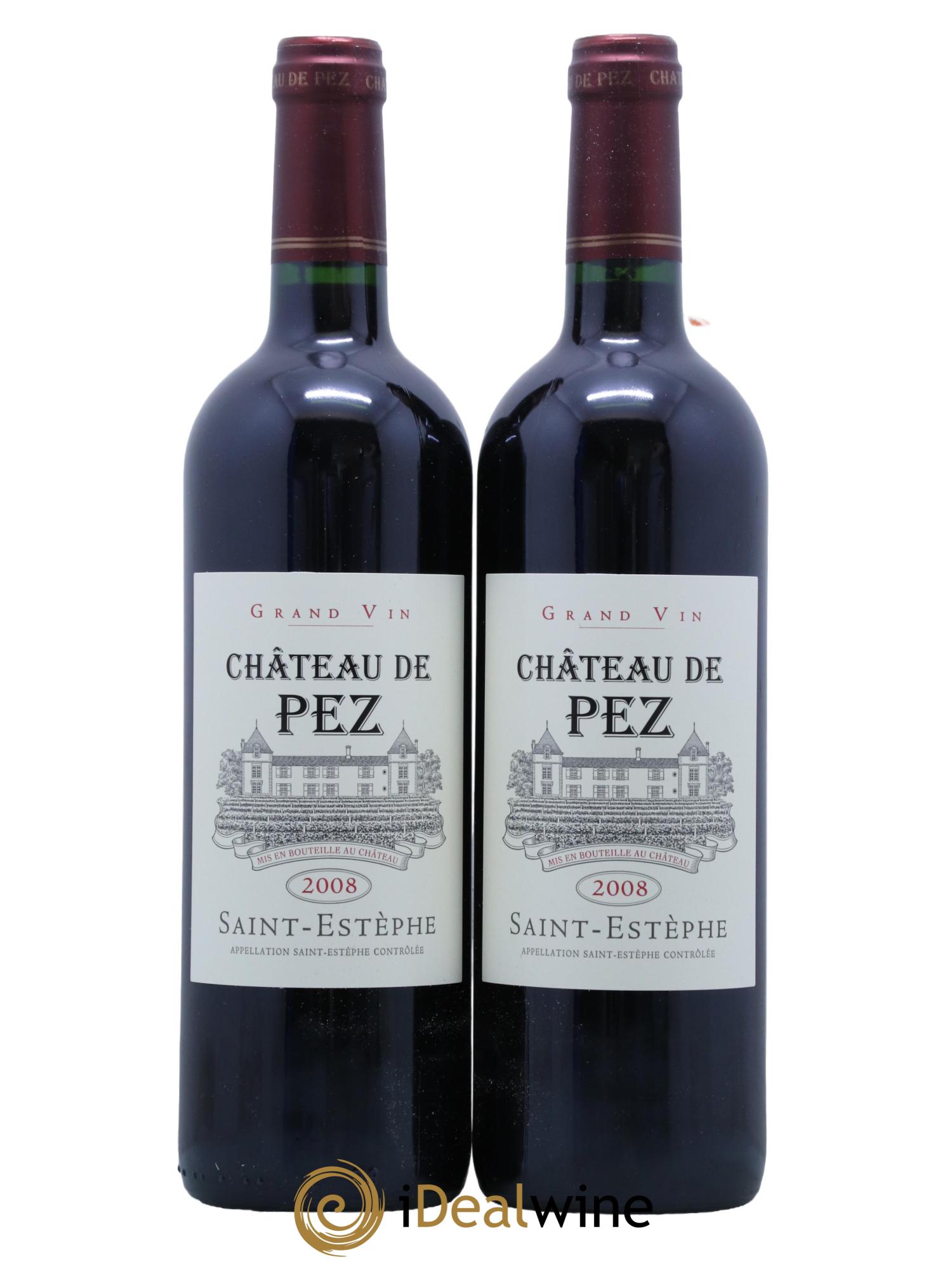 Château de Pez 2008 - Posten von 2 Flaschen - 0