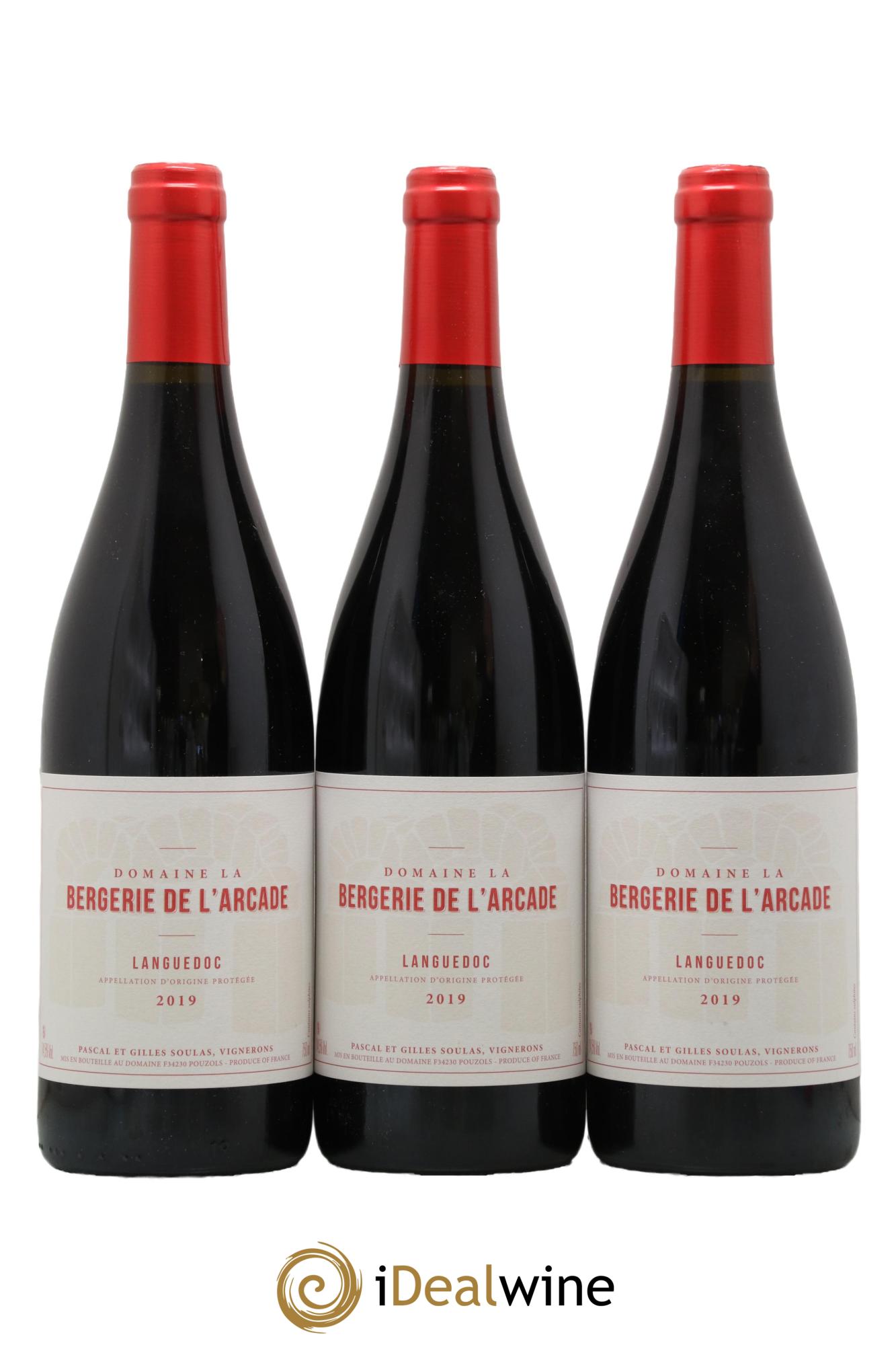 Languedoc La Bergerie de l'Arcade (Domaine) 2019 - Lot de 3 bouteilles - 0