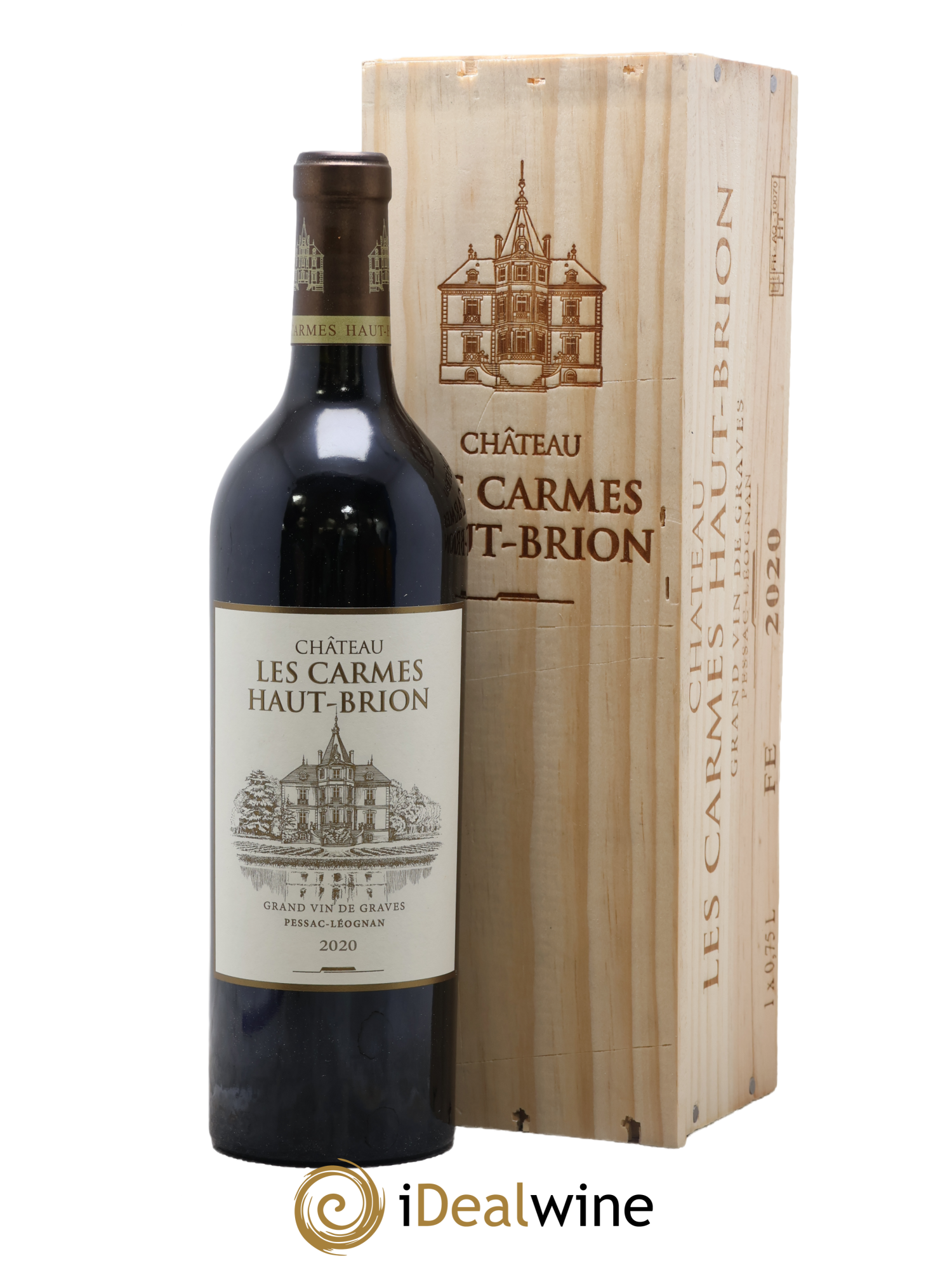 Château Les Carmes Haut-Brion 2020 - Lot de 1 bouteille - 0