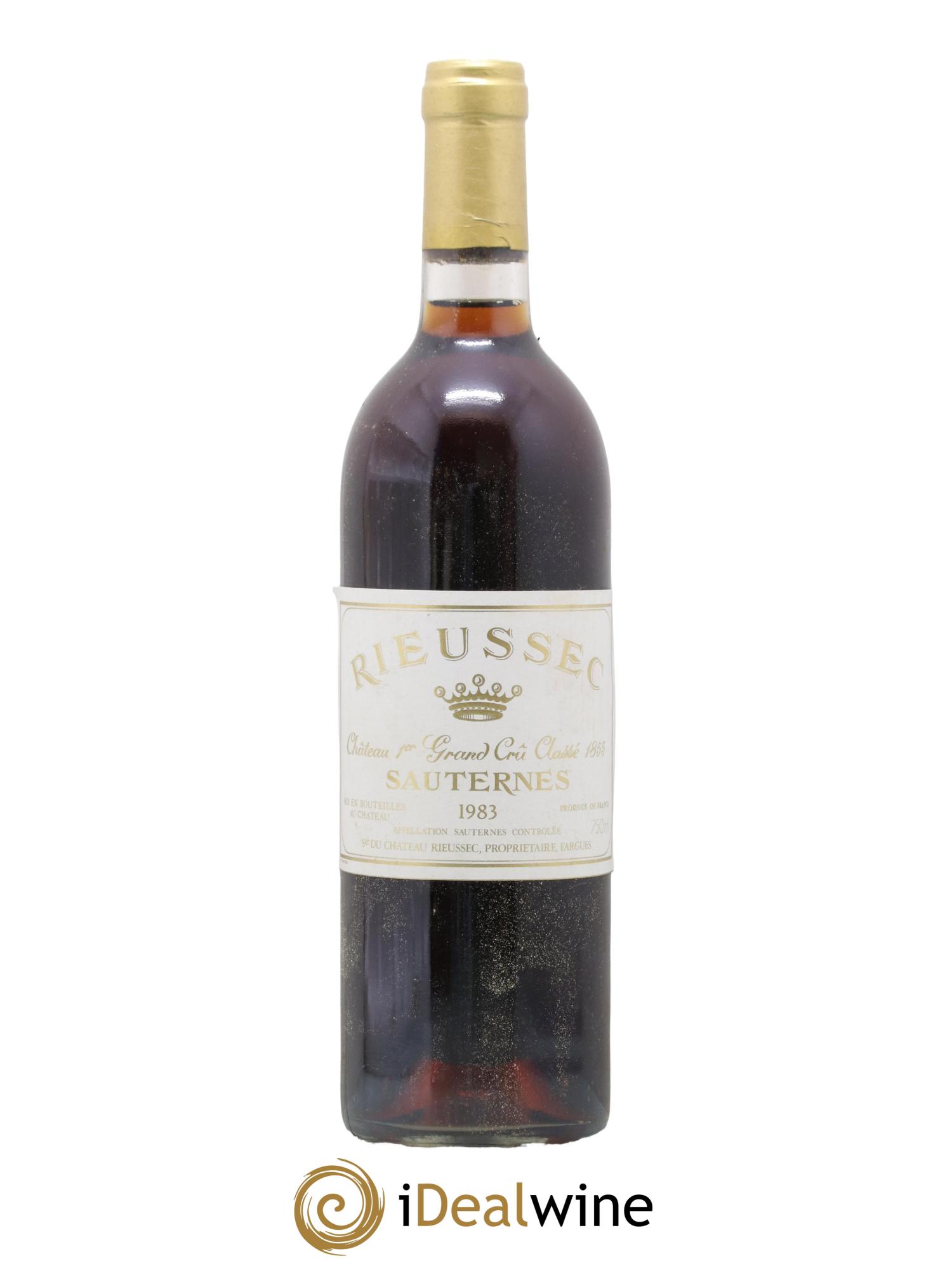 Château Rieussec 1er Grand Cru Classé 1983 - Posten von 1 Flasche - 0