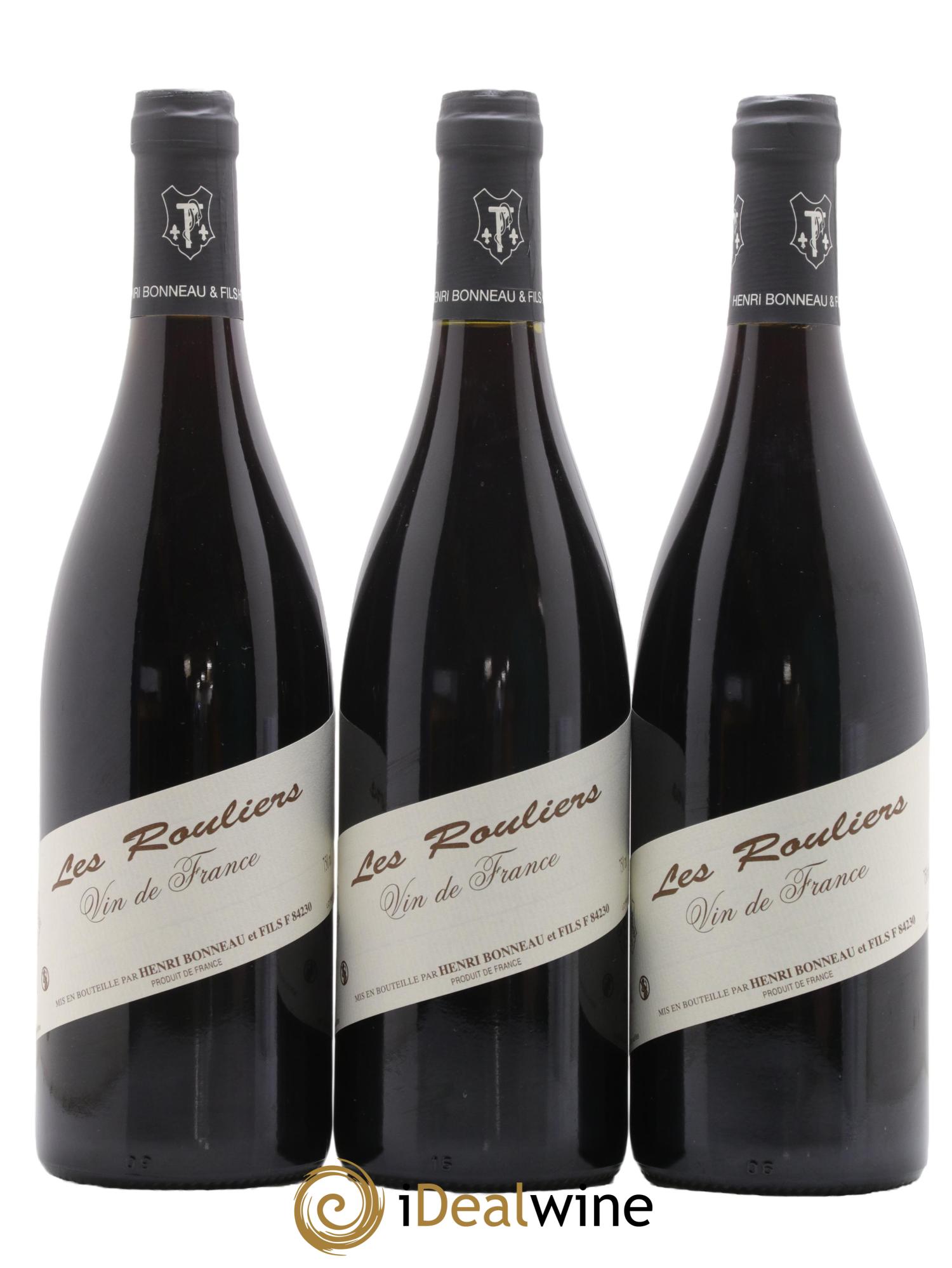 Vin de France Les Rouliers Henri Bonneau & Fils - Lot de 3 bouteilles - 0