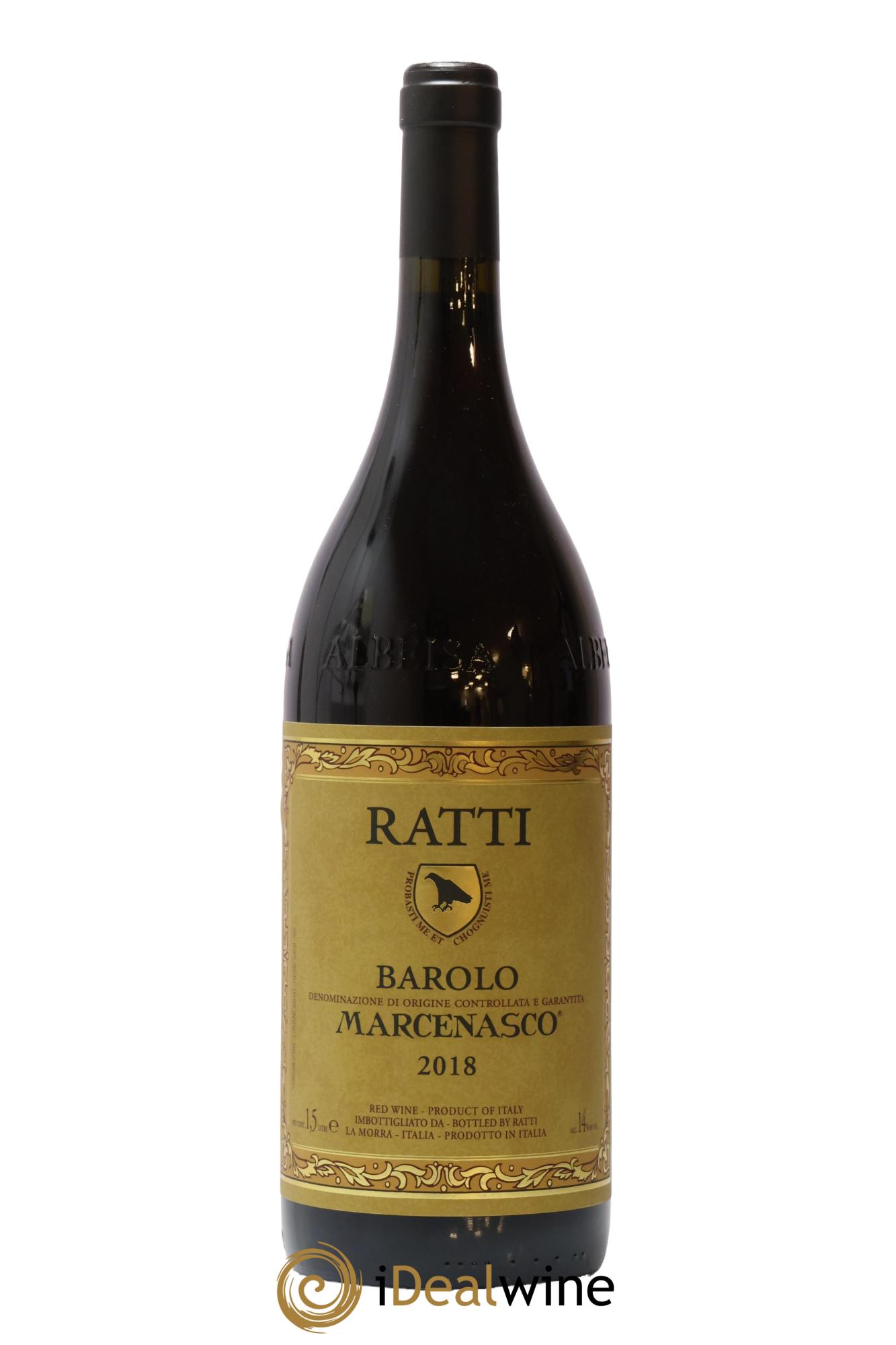 Barolo DOCG Marcenasco Renato Ratti 2018 - Lot of 1 magnum - 0