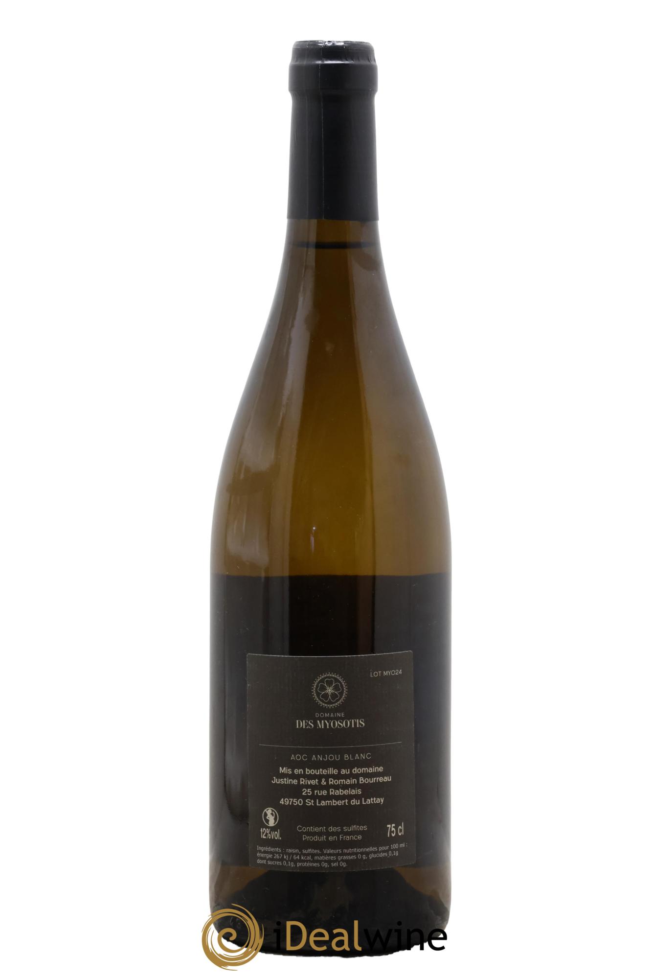 Anjou Myosotis Domaine des Myosotis 2024 - Lot of 1 bottle - 1