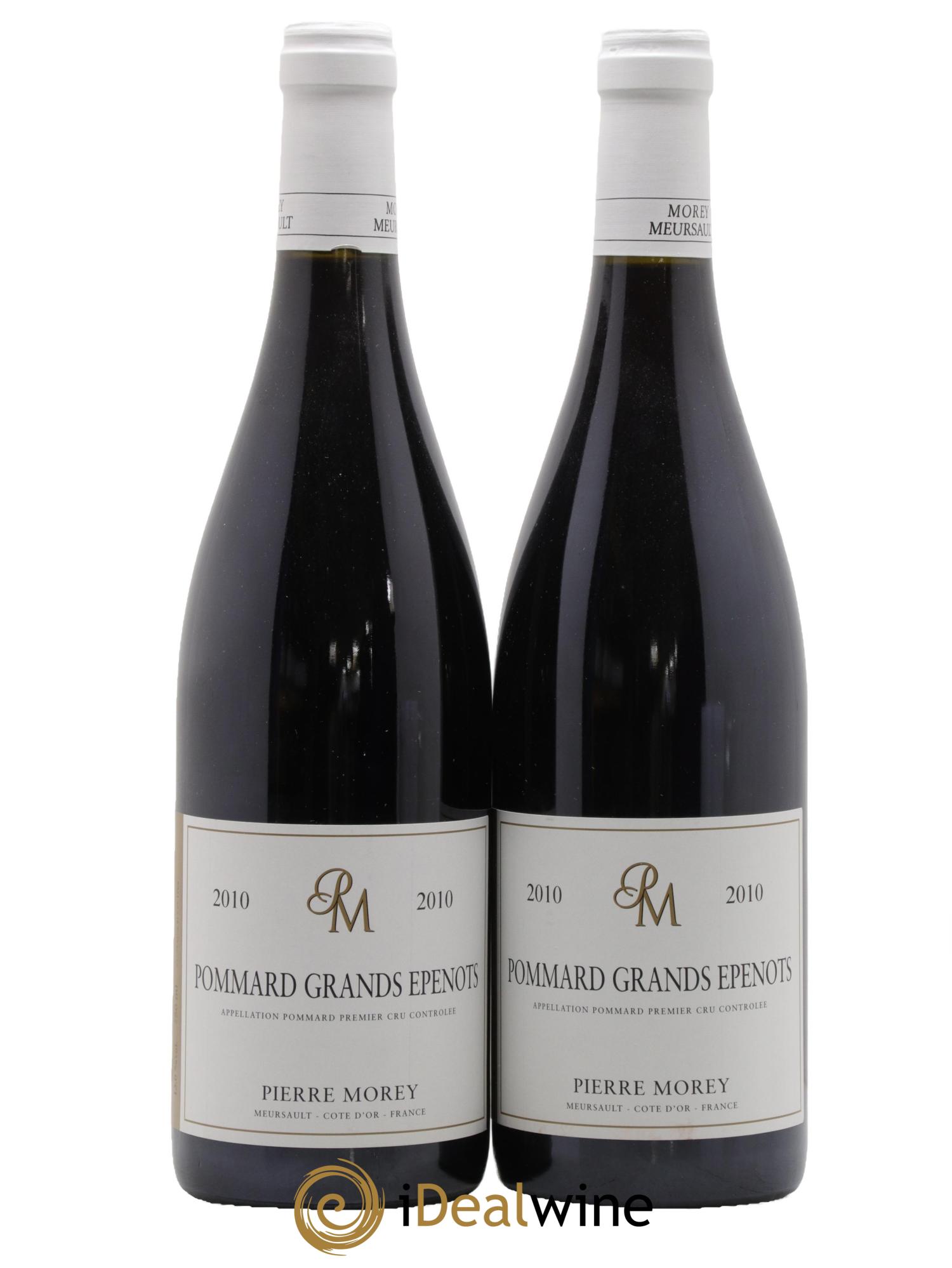 Pommard 1er Cru Grands Epenots Pierre Morey (Domaine) 2010 - Lot de 2 bouteilles - 0