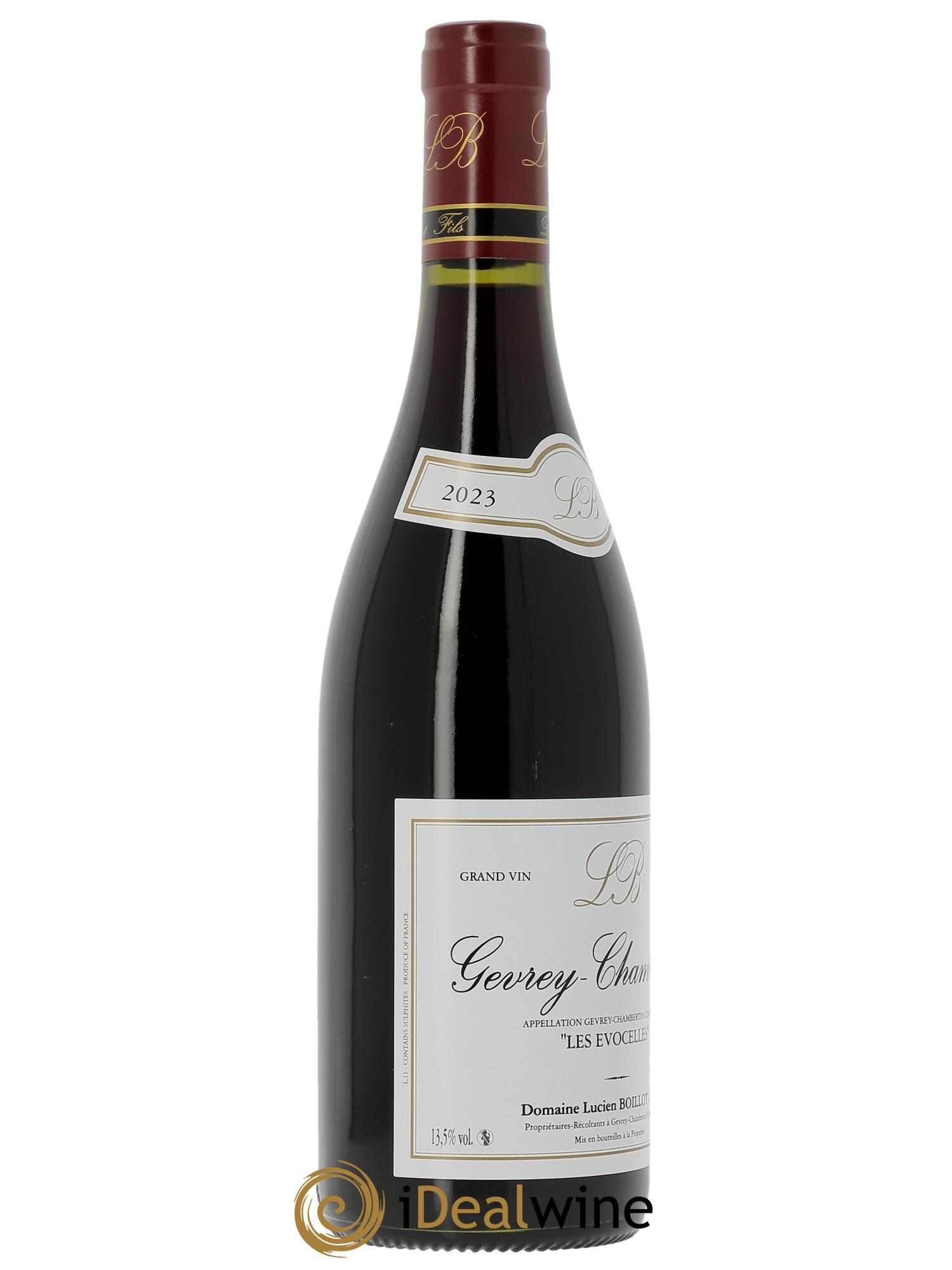 Gevrey-Chambertin Les Evocelles Lucien Boillot & Fils (Domaine)  2023 - Lot de 1 bouteille - 2
