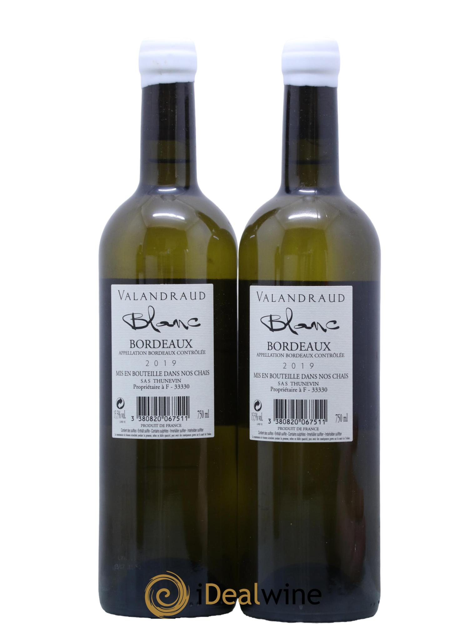 Valandraud 2019 - Lot de 2 bouteilles - 1