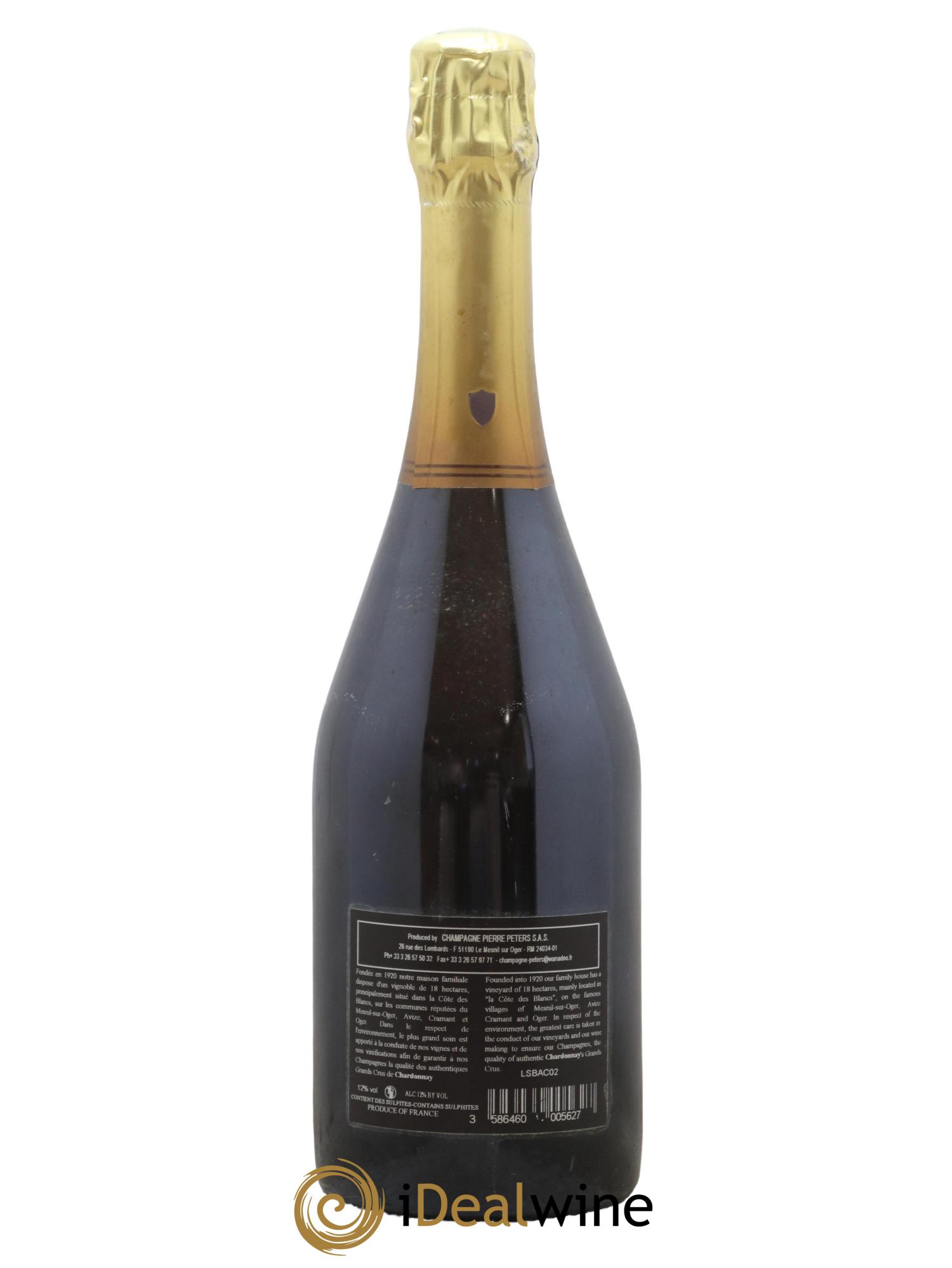 Cuvée Spéciale les Chétillons Blanc de Blancs Brut Pierre Péters 2002 - Lotto di 1 bottiglia - 1