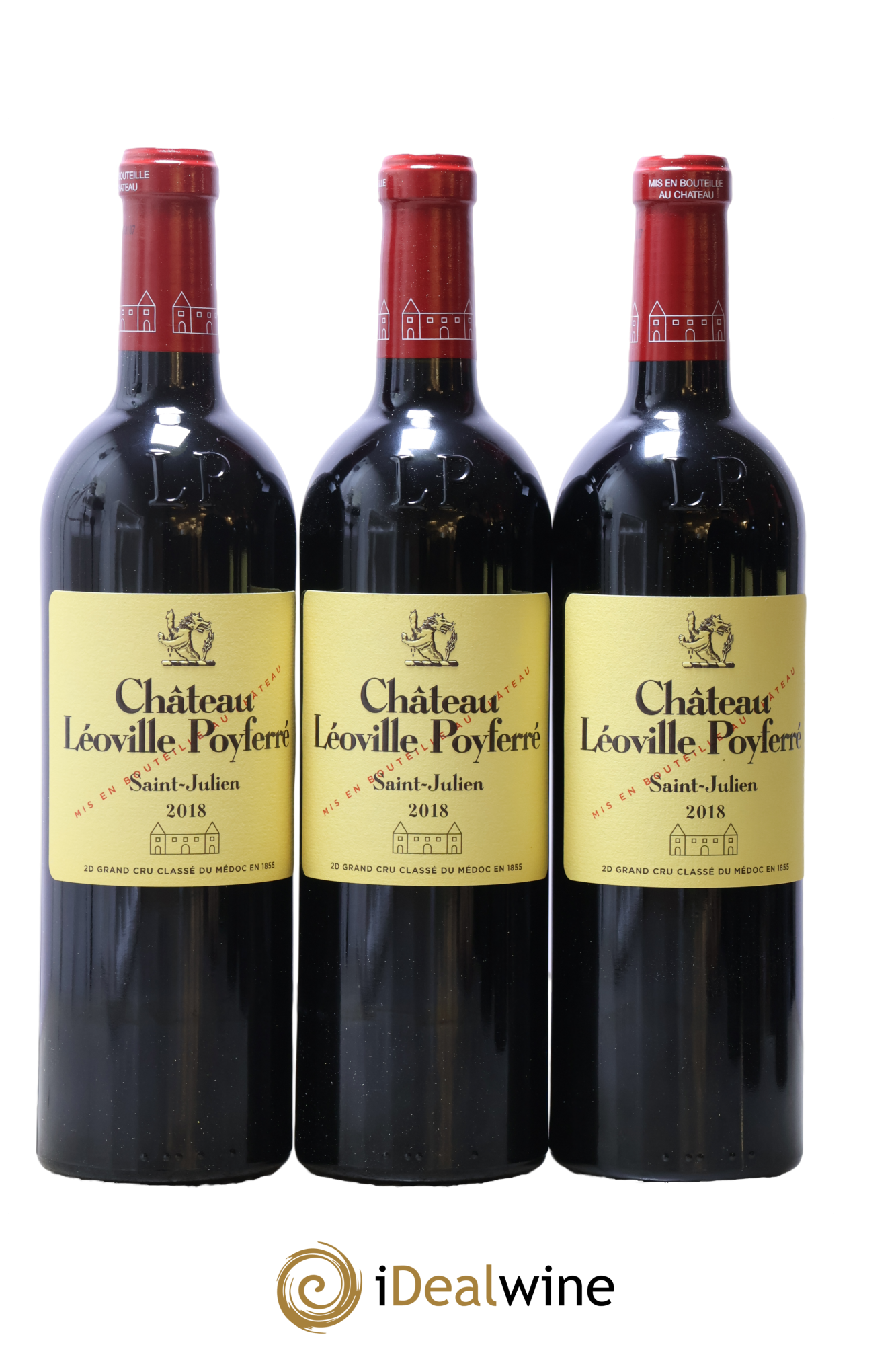 Château Léoville Poyferré 2ème Grand Cru Classé 2018 - Lotto di 6 bottiglie - 1