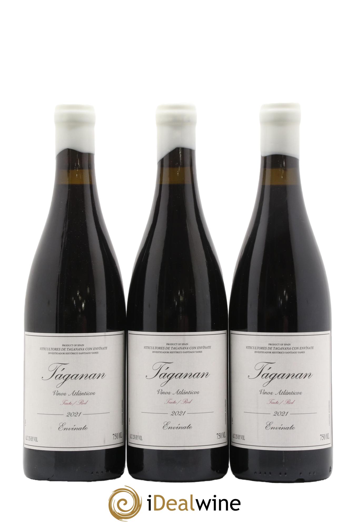 Vinos Atlánticos Táganan Tinto Envinate 2021 - Lotto di 3 bottiglie - 0