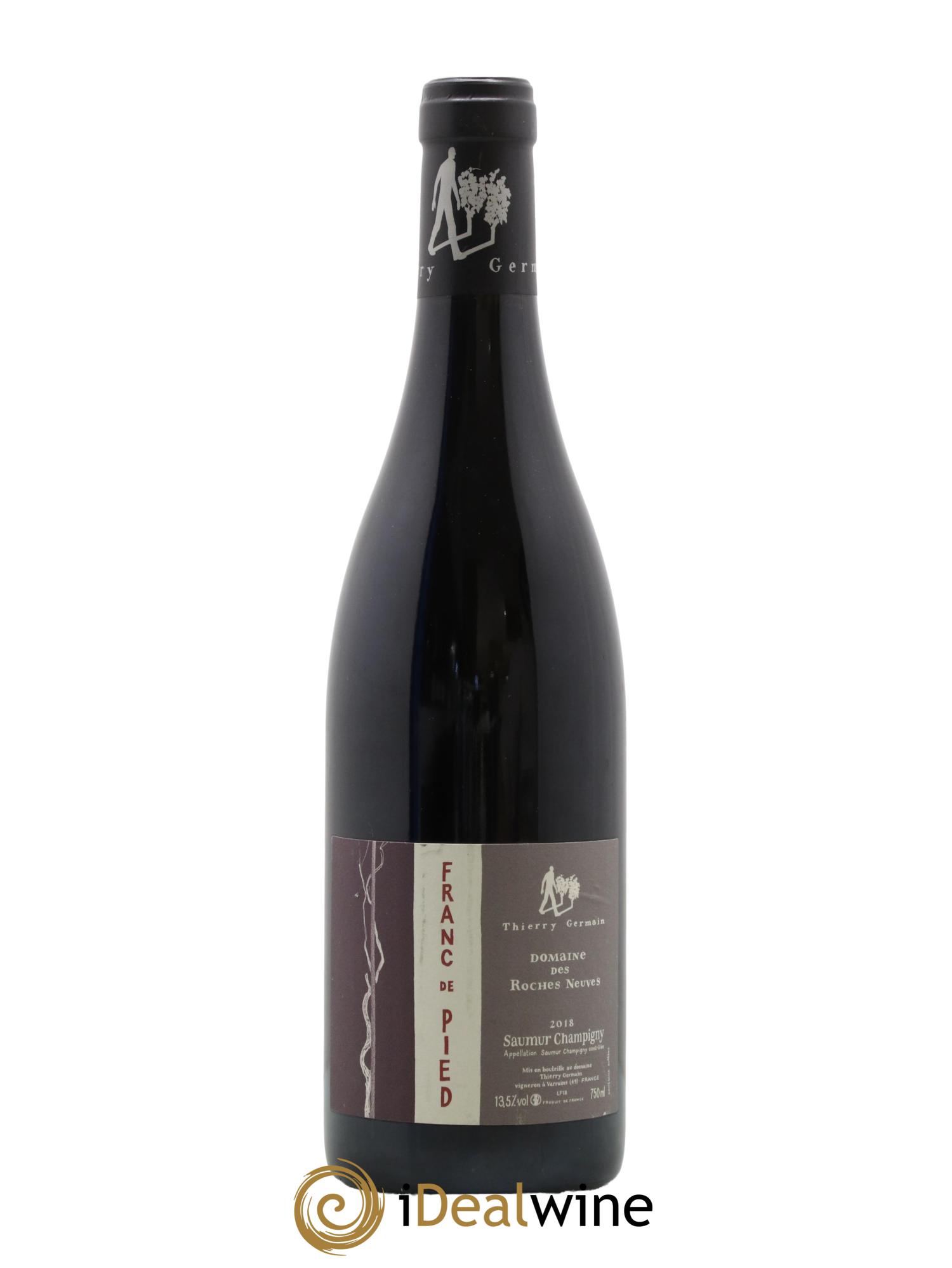 Saumur-Champigny Franc de pied Domaine des Roches Neuves - Thierry Germain 2018 - Lot de 1 bouteille - 0