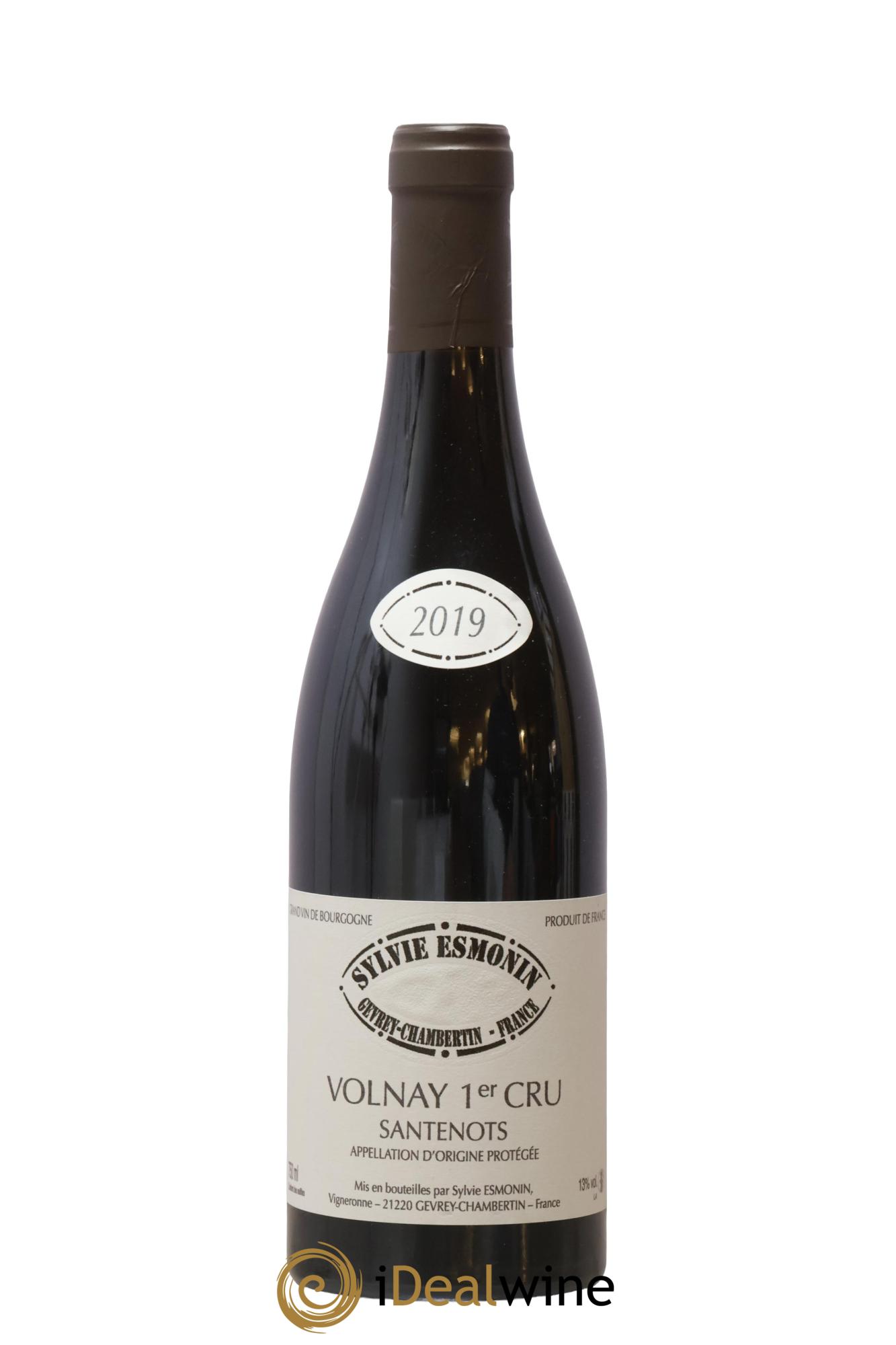 Volnay 1er Cru Santenots Sylvie Esmonin 2019 - Posten von 1 Flasche - 0
