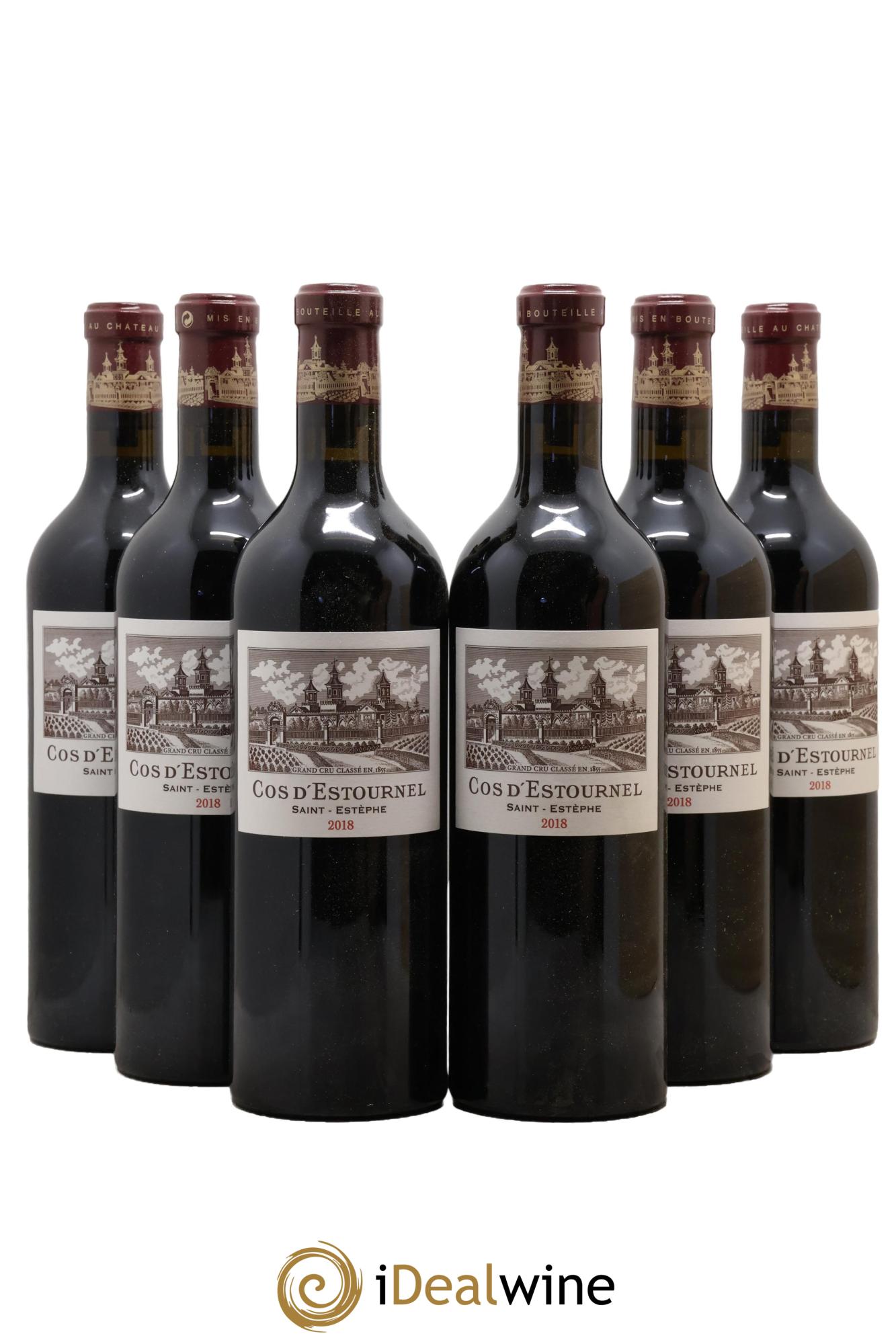 Cos d'Estournel 2ème Grand Cru Classé 2018 - Posten von 6 Flaschen - 0
