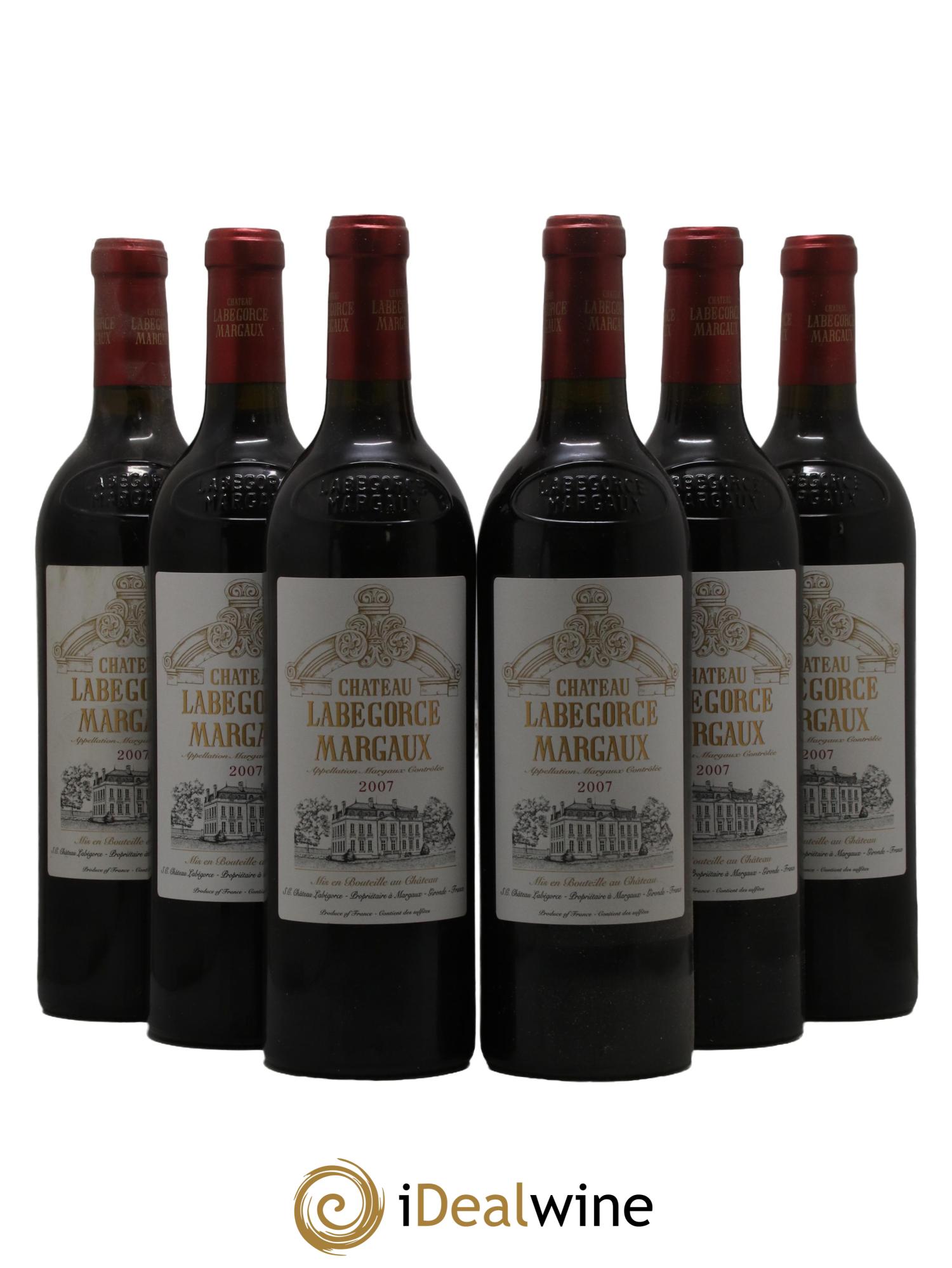 Château Labegorce Cru Bourgeois 2007 - Posten von 6 Flaschen - 0