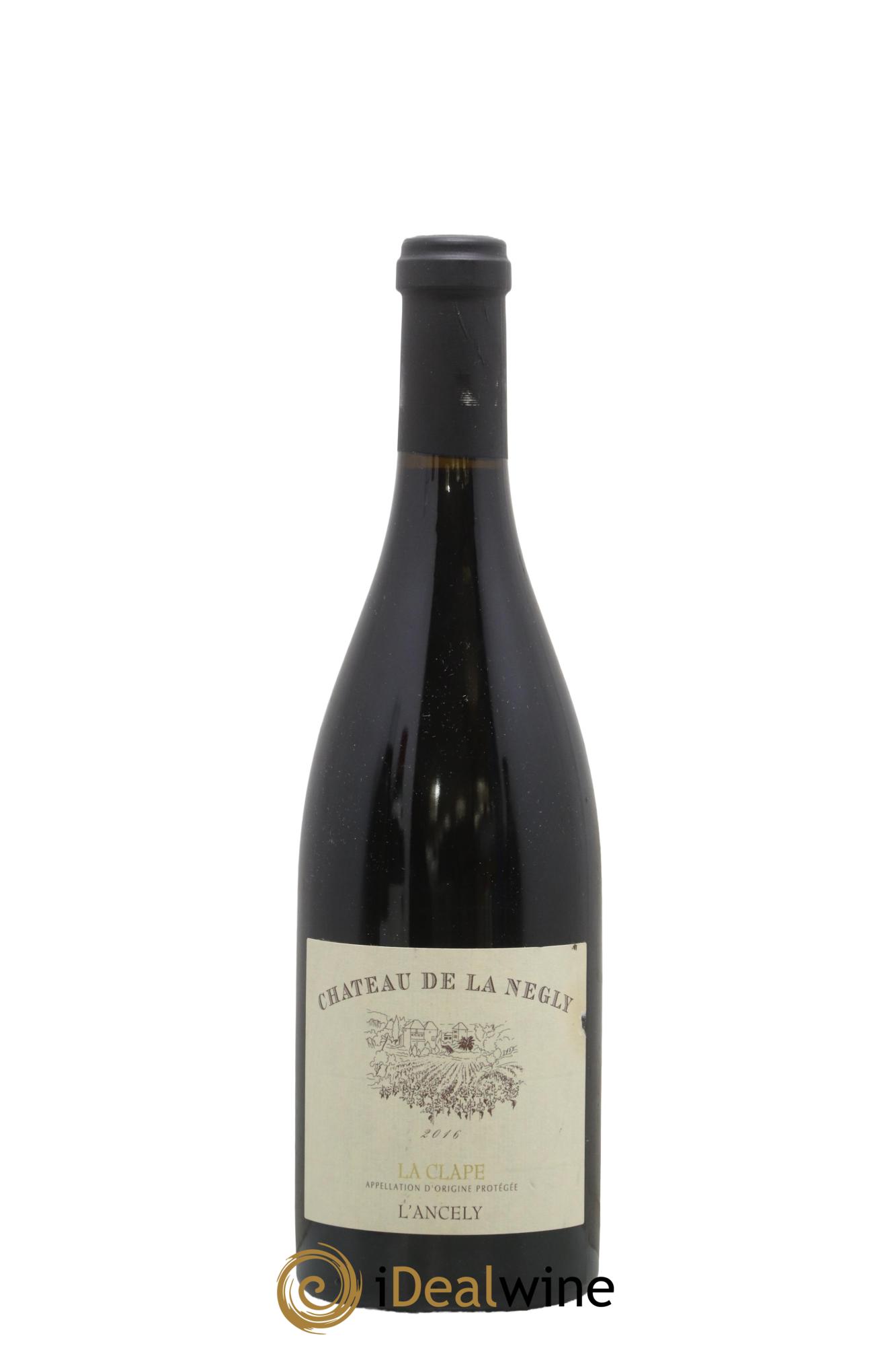 Coteaux du Languedoc La Clape Château de La Négly L'Ancely Jean Paux-Rosset 2016 - Lot of 1 bottle - 0