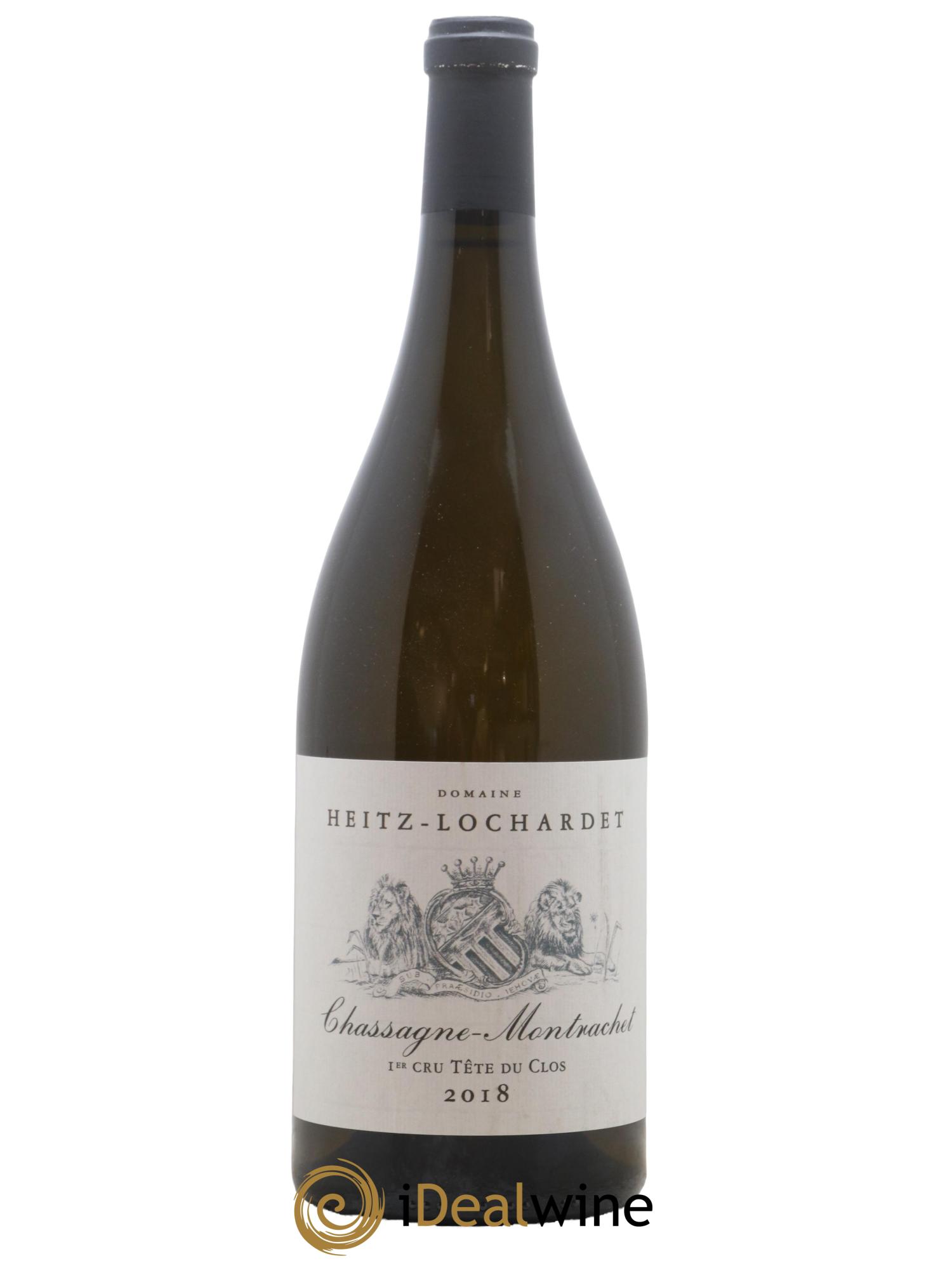 Chassagne-Montrachet 1er Cru Tête Du Clos Heitz-Lochardet 2018 - Lot de 1 magnum - 0