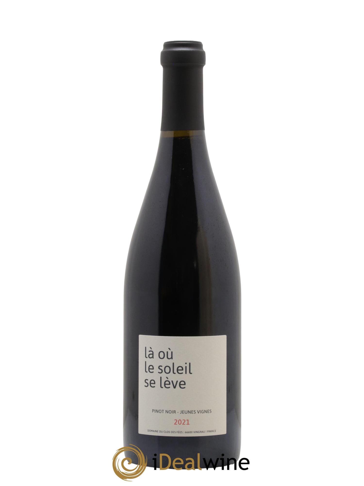 Côtes Catalanes (VDP des Côtes Catalanes) Là où Le Soleil se Lève Clos des Fées Hervé Bizeul 2021 - Lot de 1 bouteille - 1