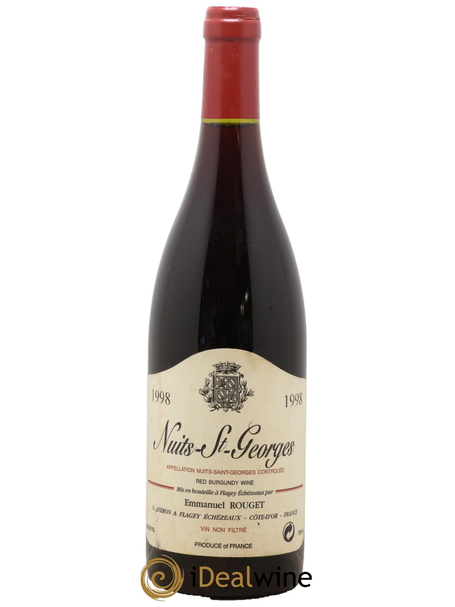 Nuits-Saint-Georges Emmanuel Rouget 1998 - Lotto di 1 bottiglia - 0