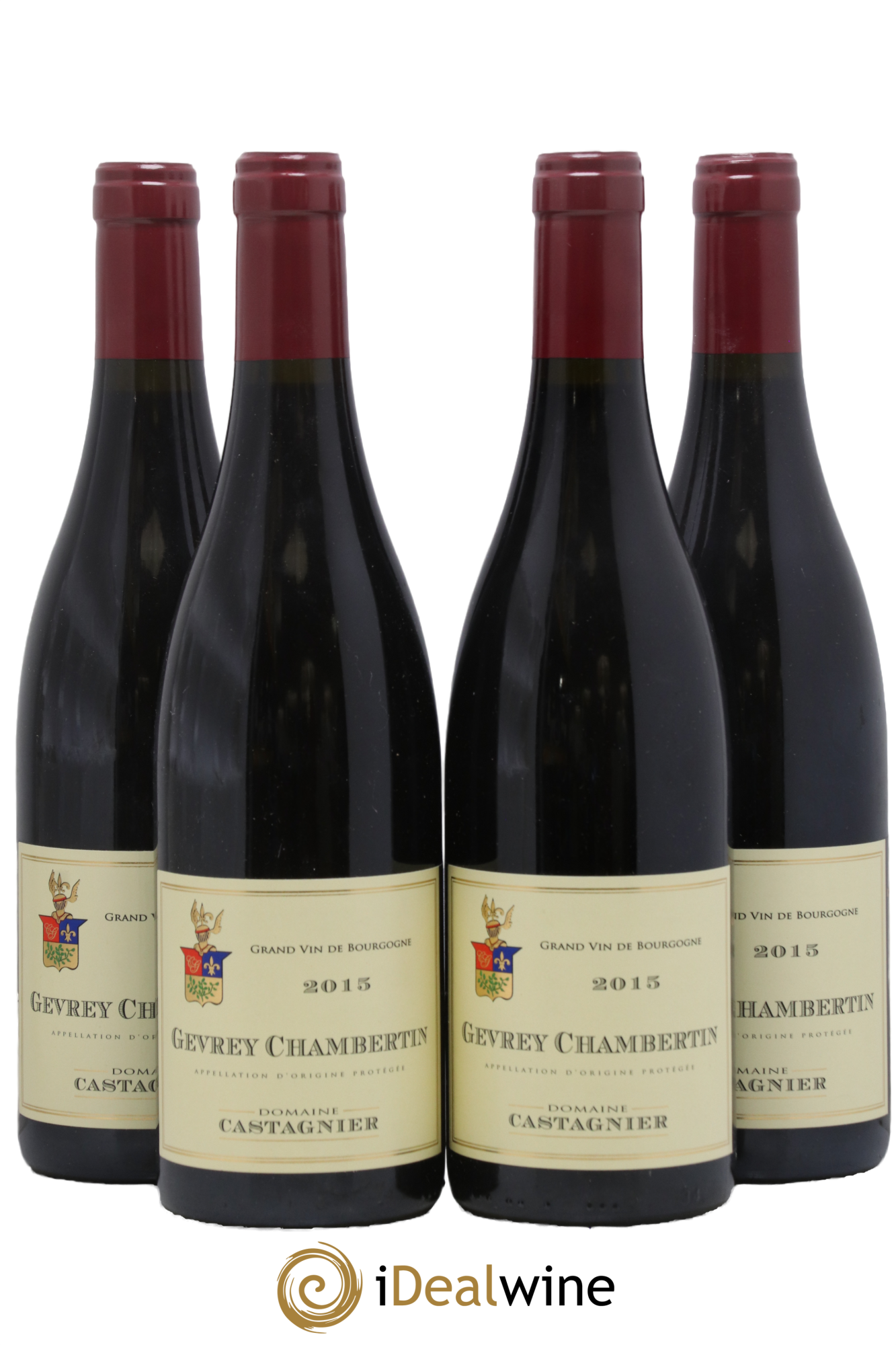 Gevrey-Chambertin Castagnier (Domaine) 2015 - Lot de 4 bouteilles - 0