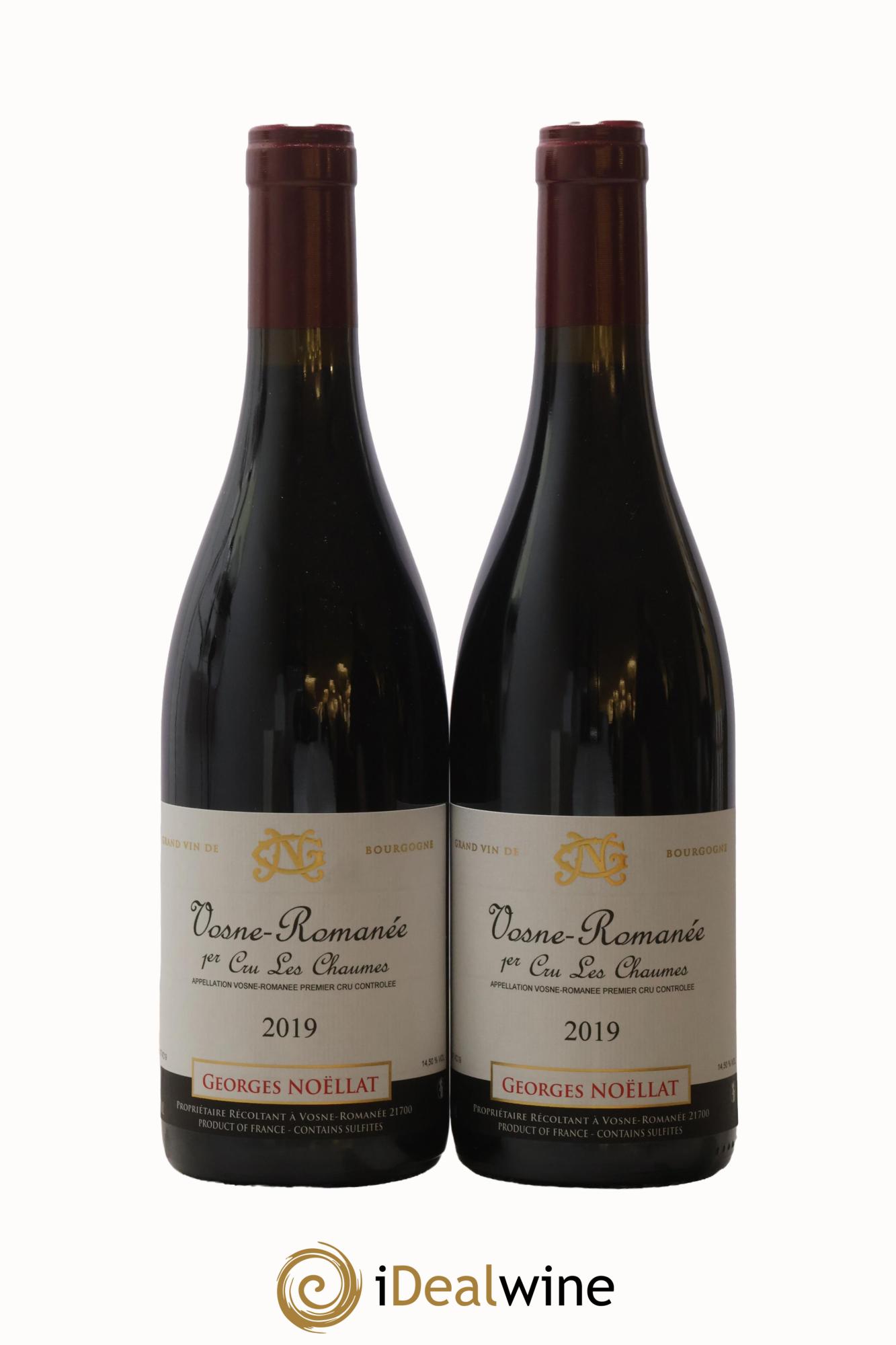 Vosne-Romanée 1er Cru Les Chaumes Georges Noëllat (Domaine) 2019 - Lot de 2 bouteilles - 0