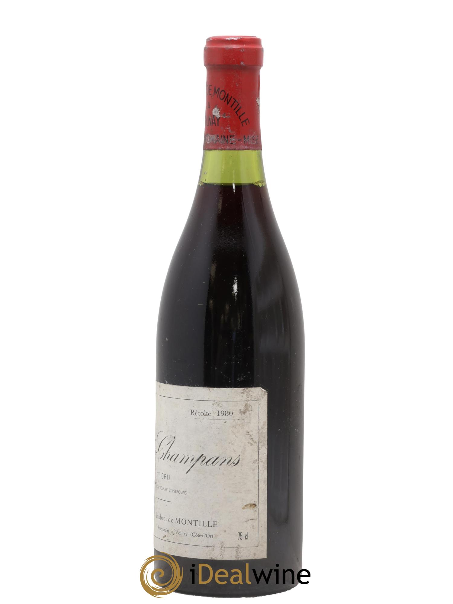 Volnay 1er Cru Les Champans De Montille (Domaine) 1980 - Lotto di 1 bottiglia - 1