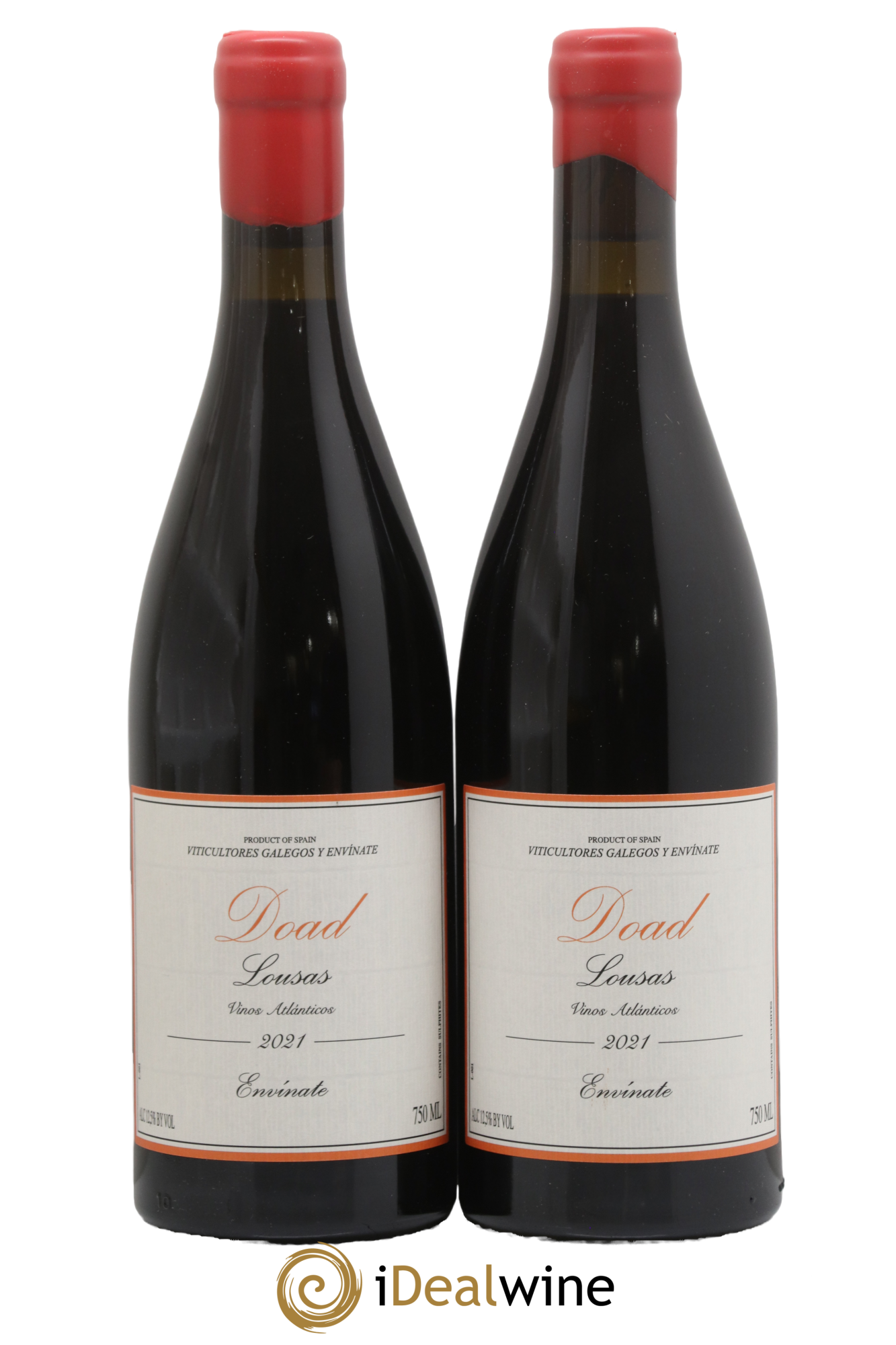 Espagne Ribeira Sacra Doad Lousas Envinate 2021 - Lot de 2 bouteilles - 0