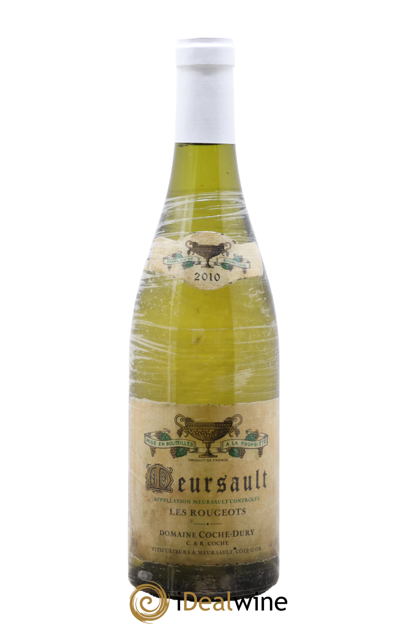 Meursault Les Rougeots Coche Dury (Domaine) 2010 - Lot of 1 bottle - 0