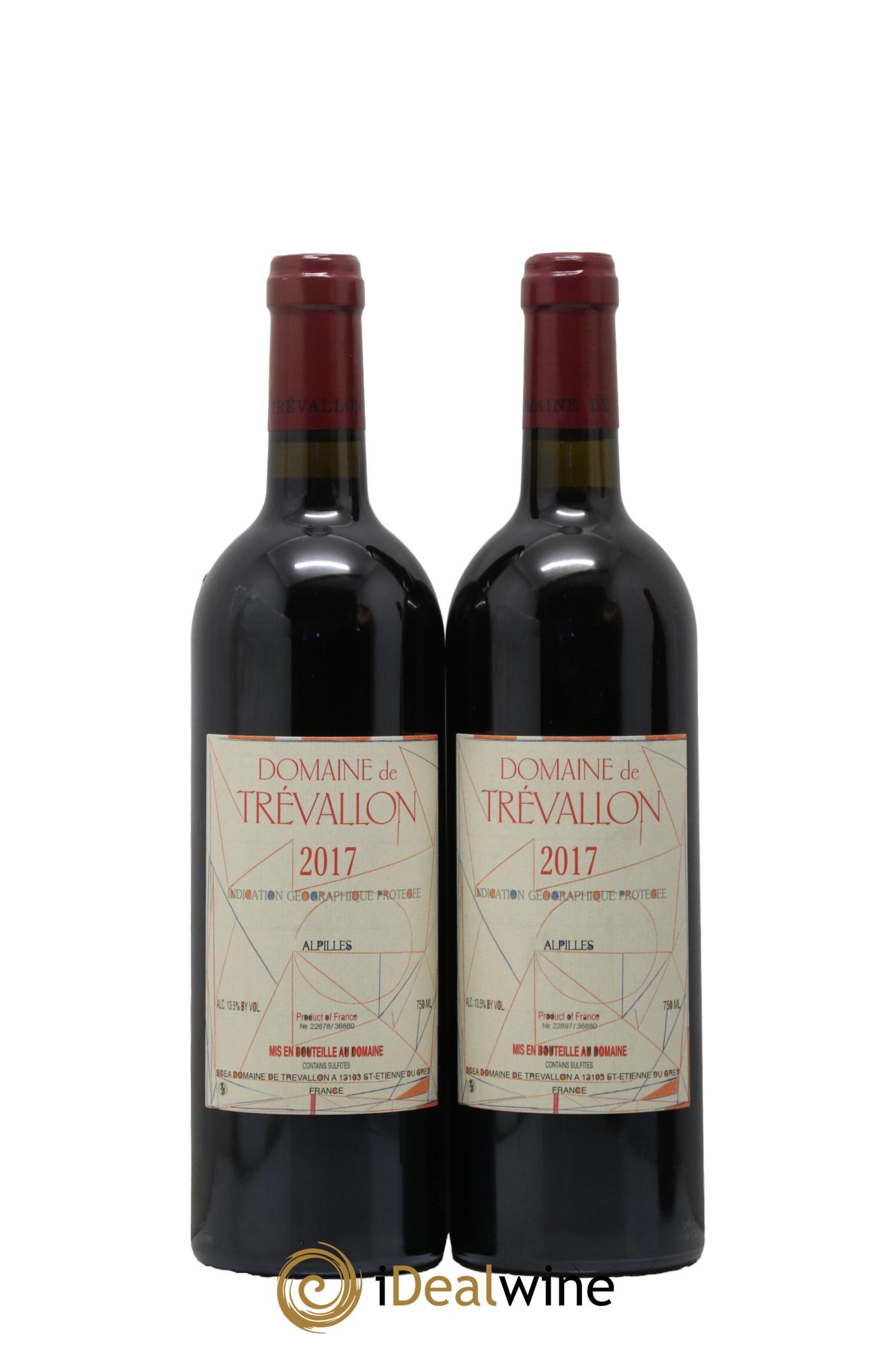 Alpilles Trévallon (Domaine de) Eloi Dürrbach 2017 - Lot de 2 bouteilles - 0