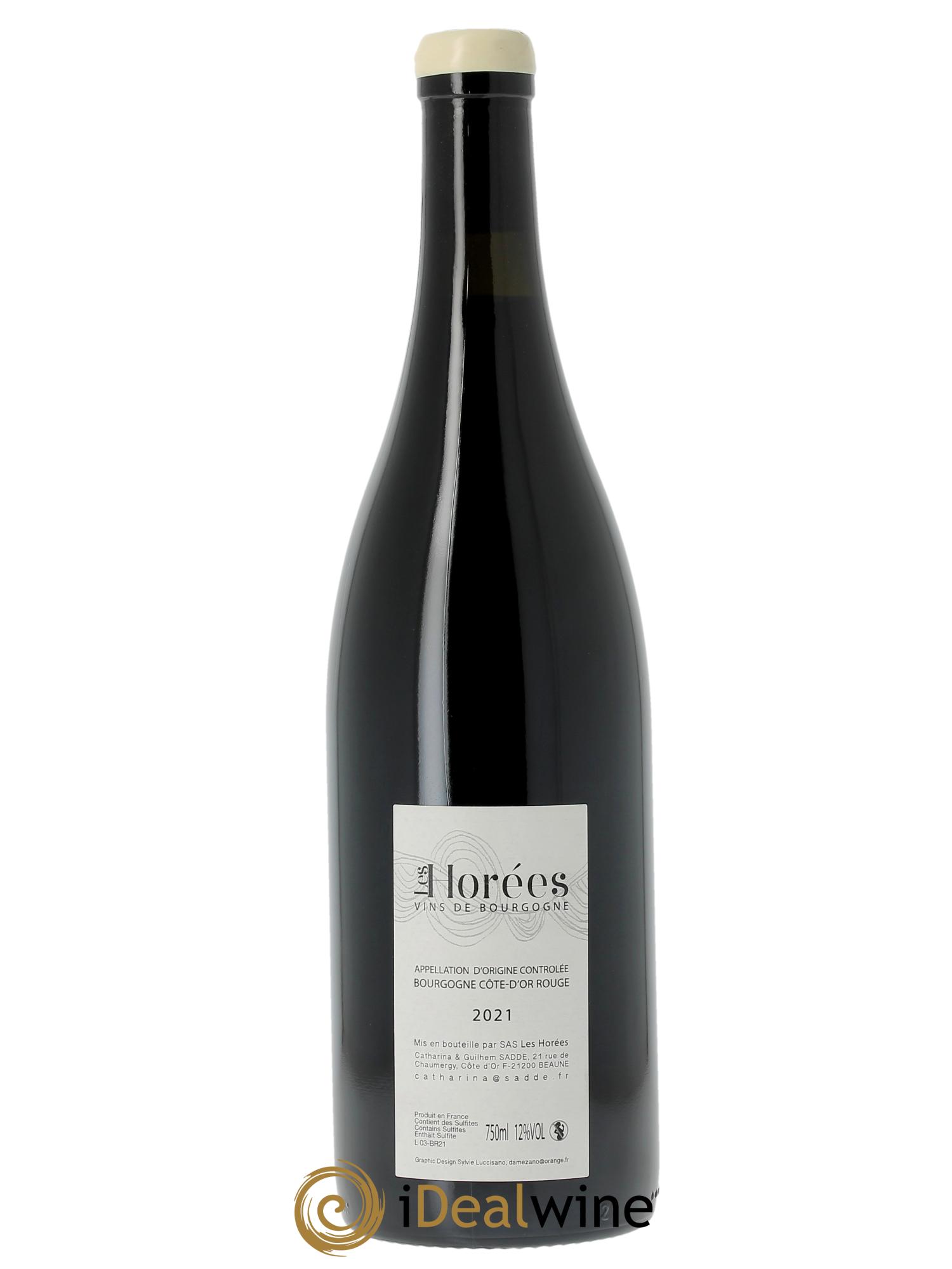 Bourgogne Le Vieux Sage Les Horées 2021 - Lotto di 1 bottiglia - 1