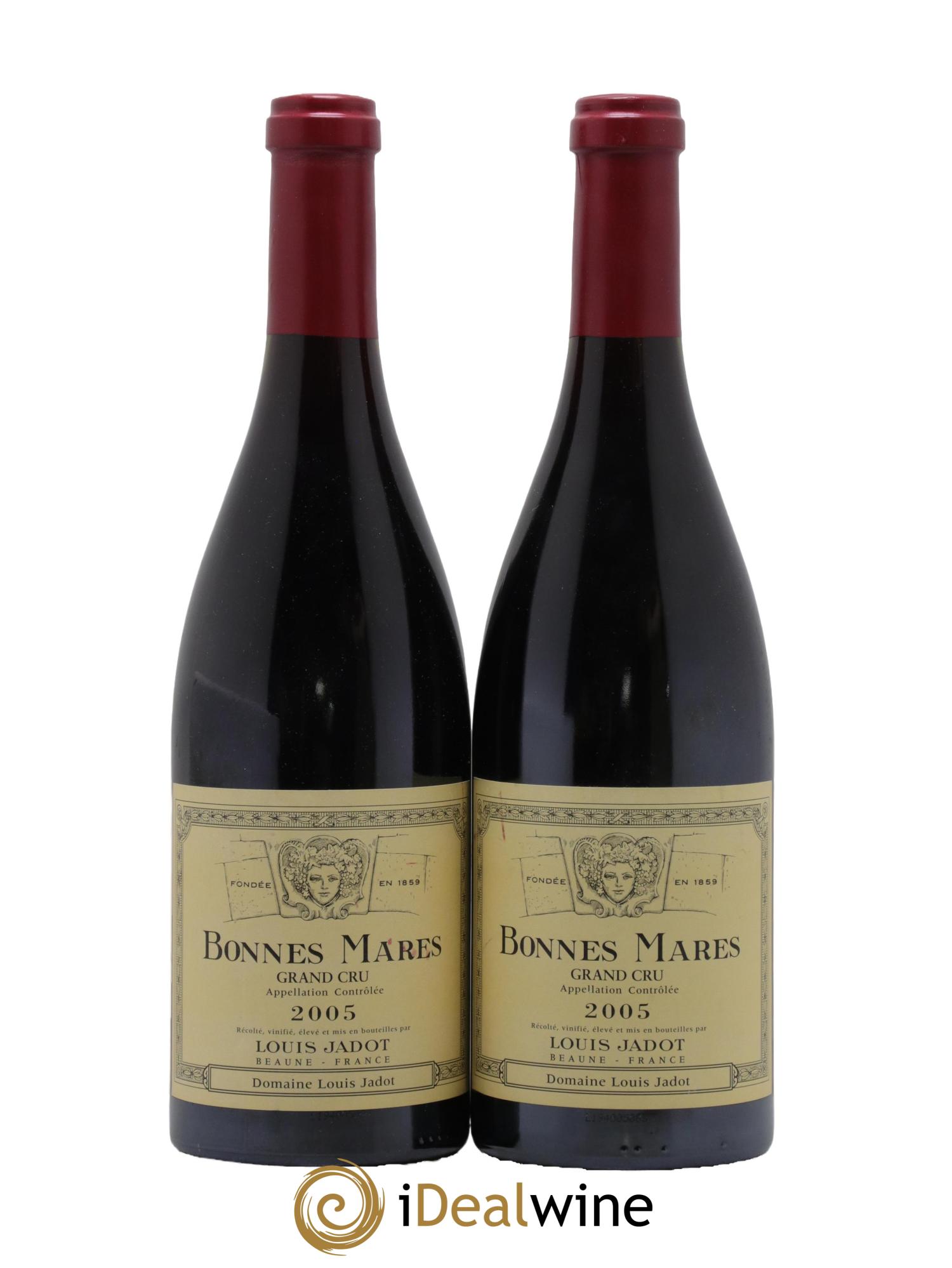 Bonnes-Mares Grand Cru Domaine Louis Jadot 2005 - Lot de 2 bouteilles - 0