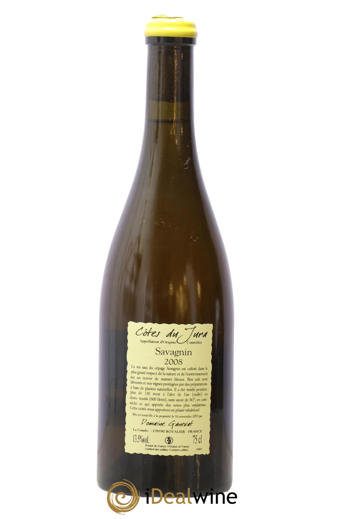 Côtes du Jura Les Vignes de mon Père Jean-François Ganevat (Domaine) 2008 - Lotto di 1 bottiglia - 1