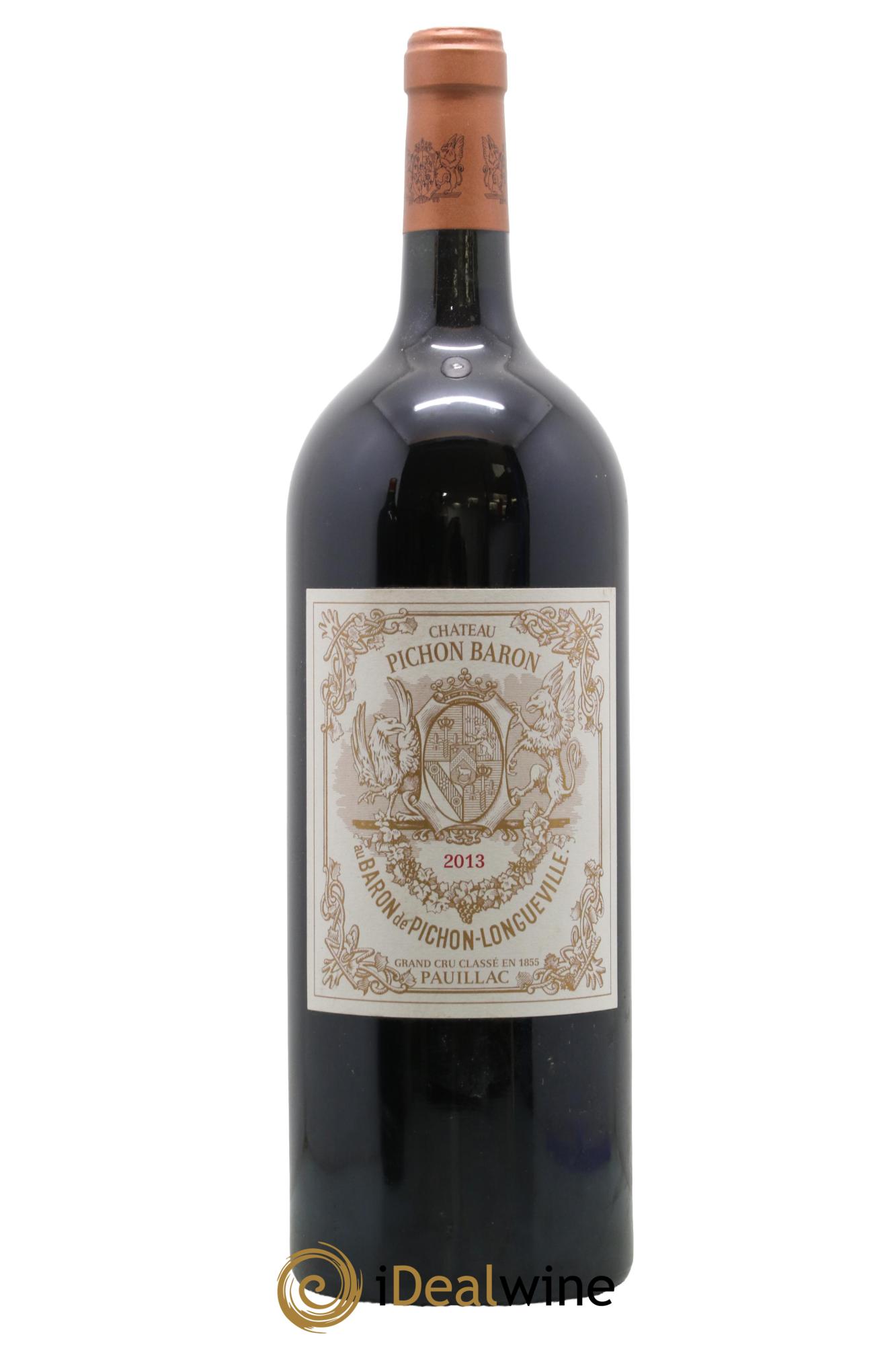 Pichon Longueville Baron 2ème Grand Cru Classé 2013 - Lot de 1 magnum - 0