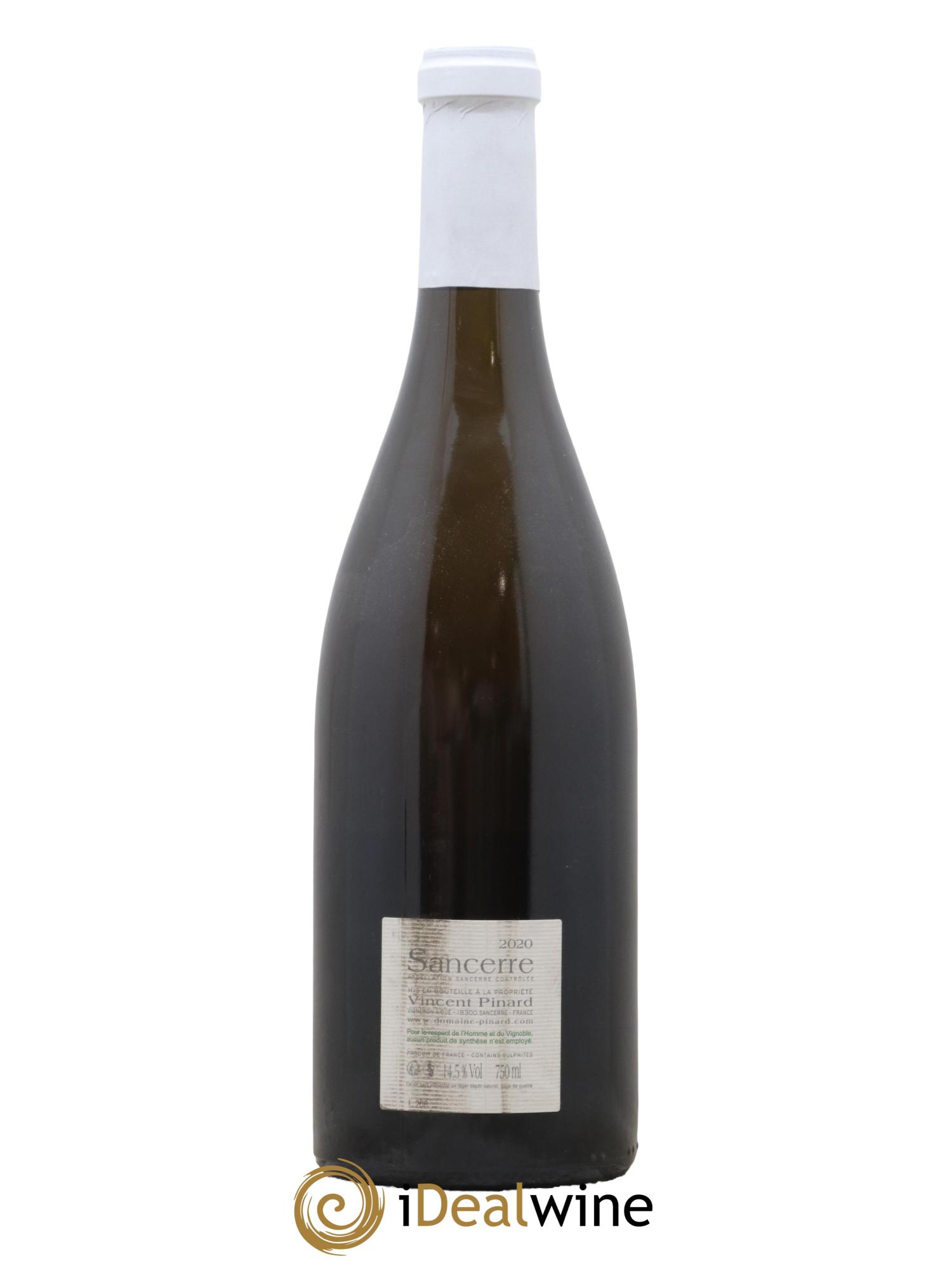 Sancerre Grand Chemarin Vincent Pinard 2020 - Lot de 1 bouteille - 1