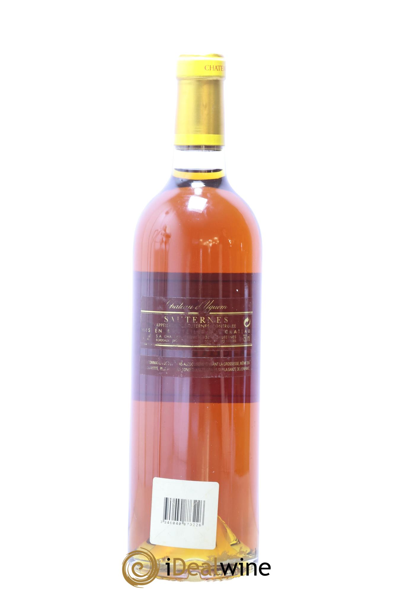 Château d' Yquem 1er Cru Classé Supérieur 2006 - Lot de 1 bouteille - 1