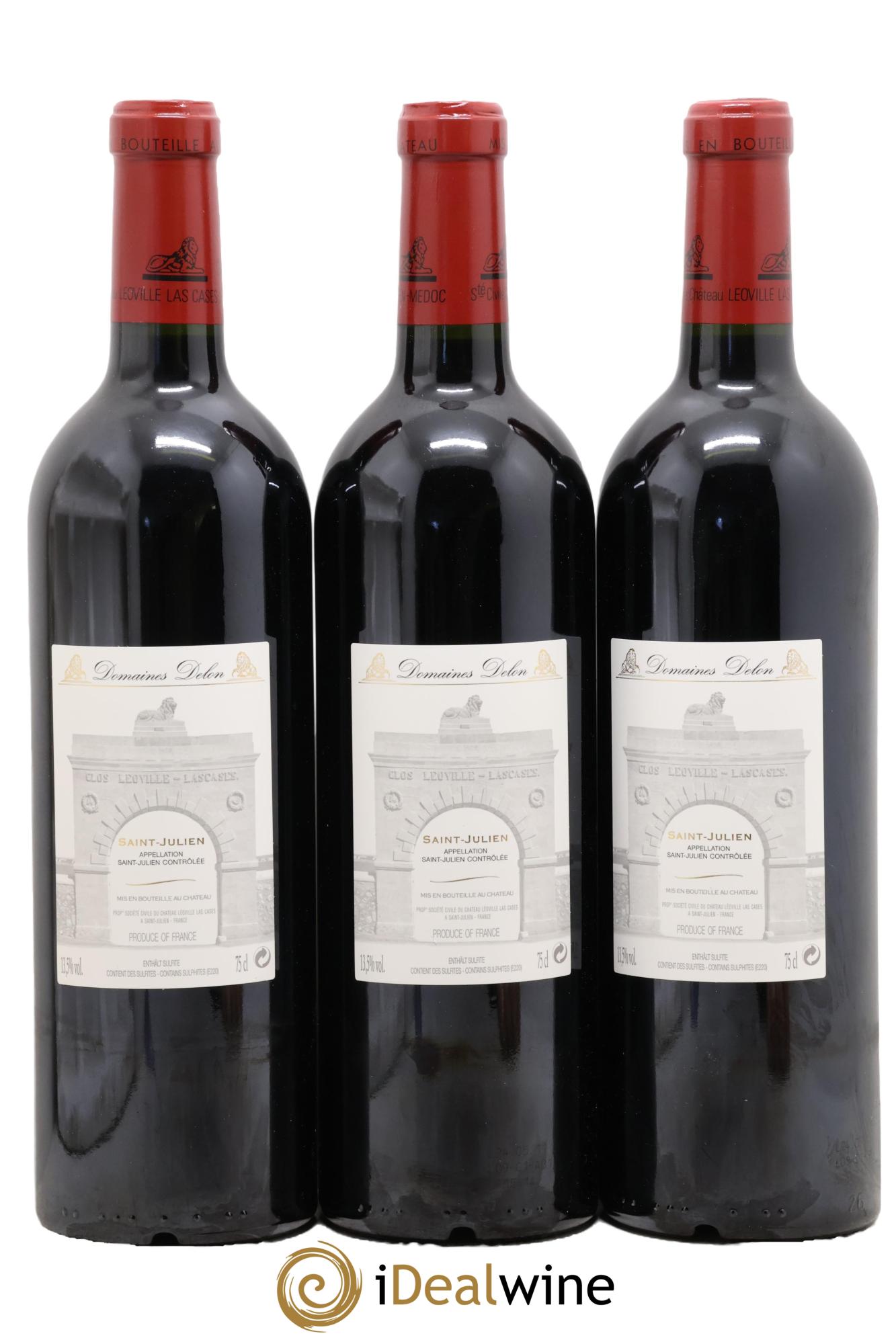 Château Léoville Las Cases 2ème Grand Cru Classé 2009 - Lot de 3 bouteilles - 1