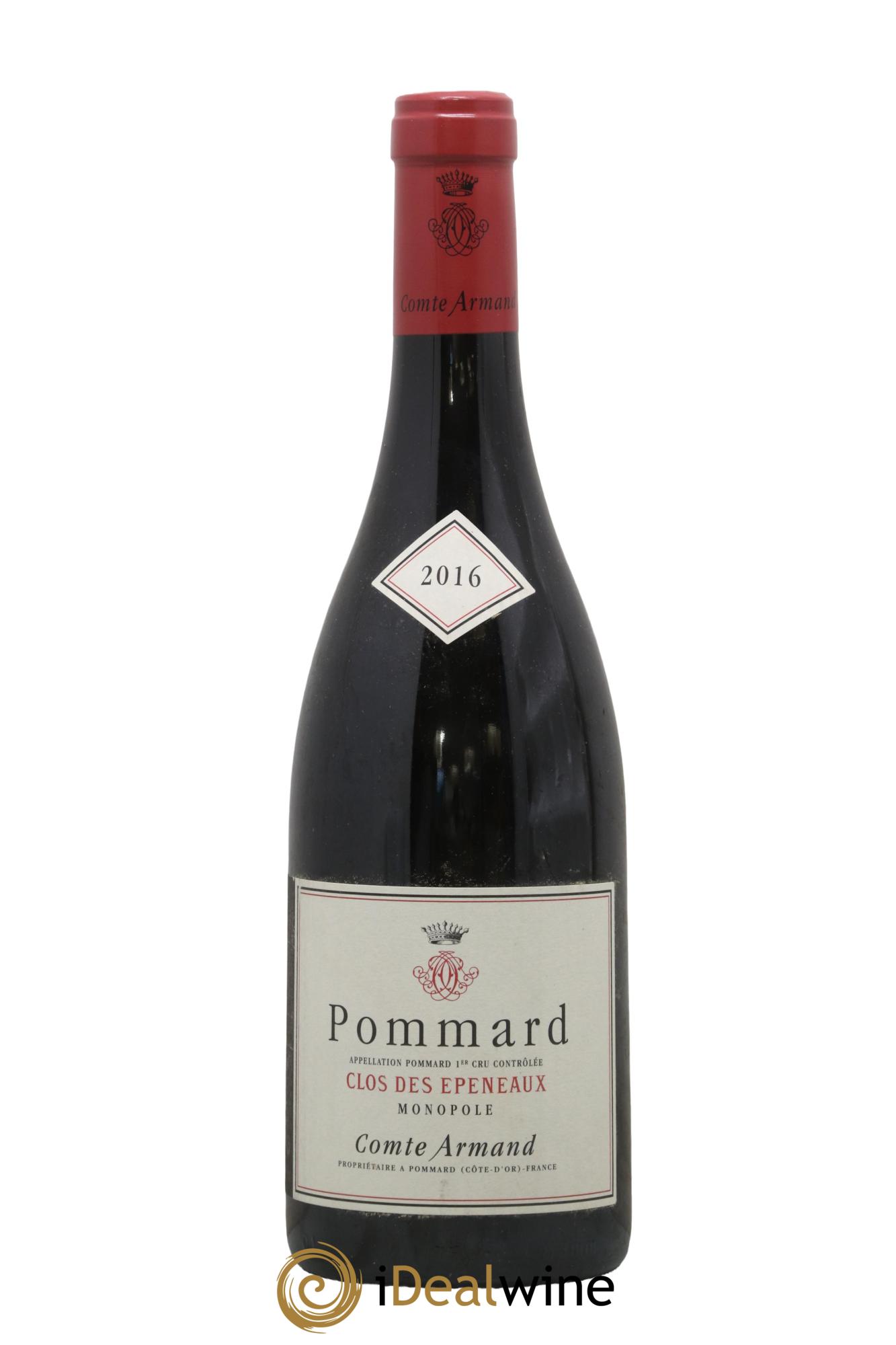 Pommard 1er Cru Clos des Epeneaux Comte Armand 2016 - Posten von 1 Flasche - 0