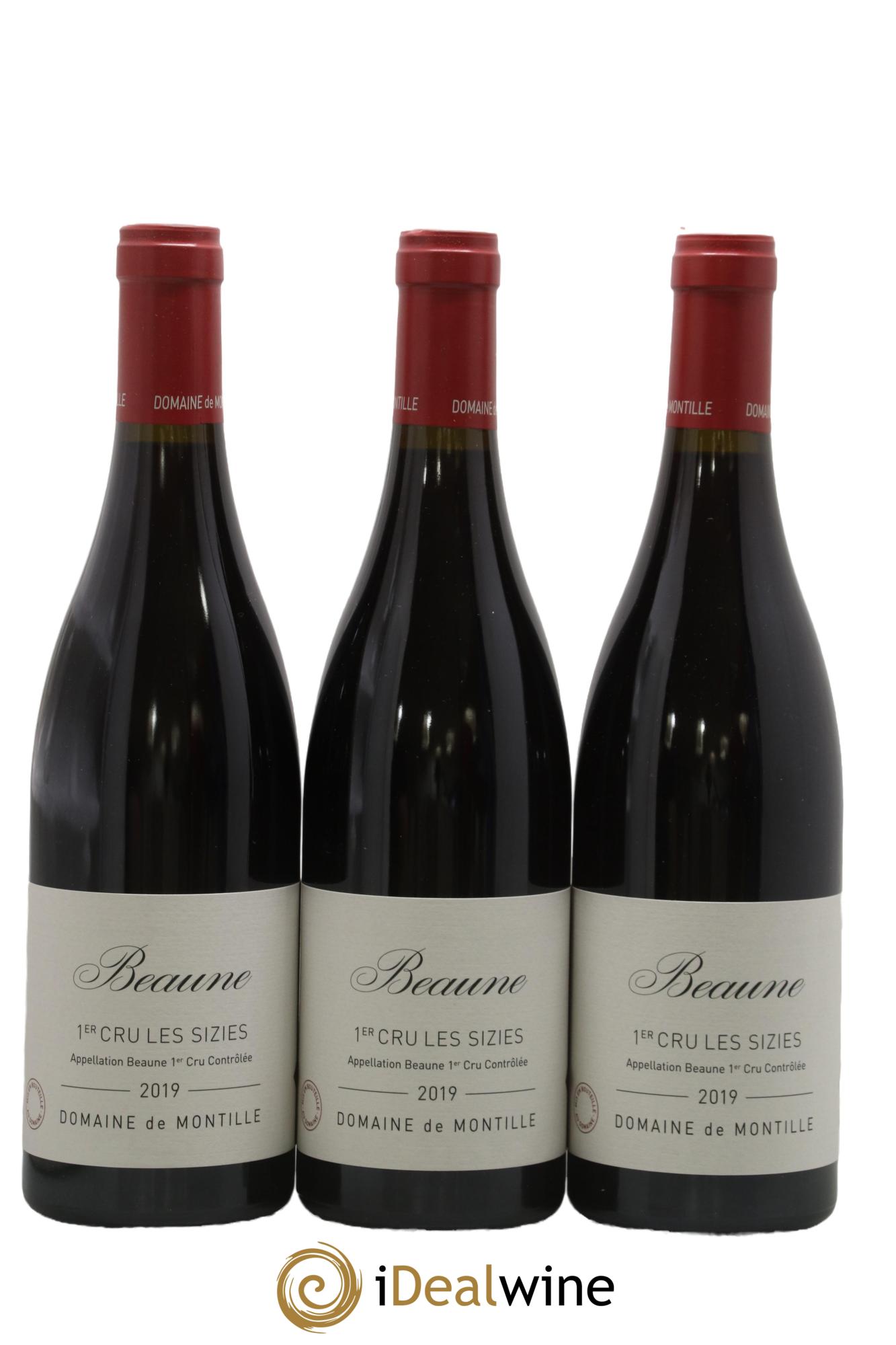 Beaune 1er Cru Les Sizies De Montille (Domaine) 2019 - Lot de 3 bouteilles - 0