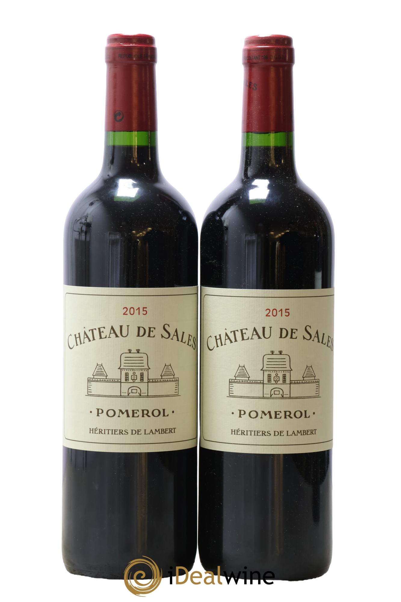Château de Sales 2015 - Lot of 2 bottles - 0