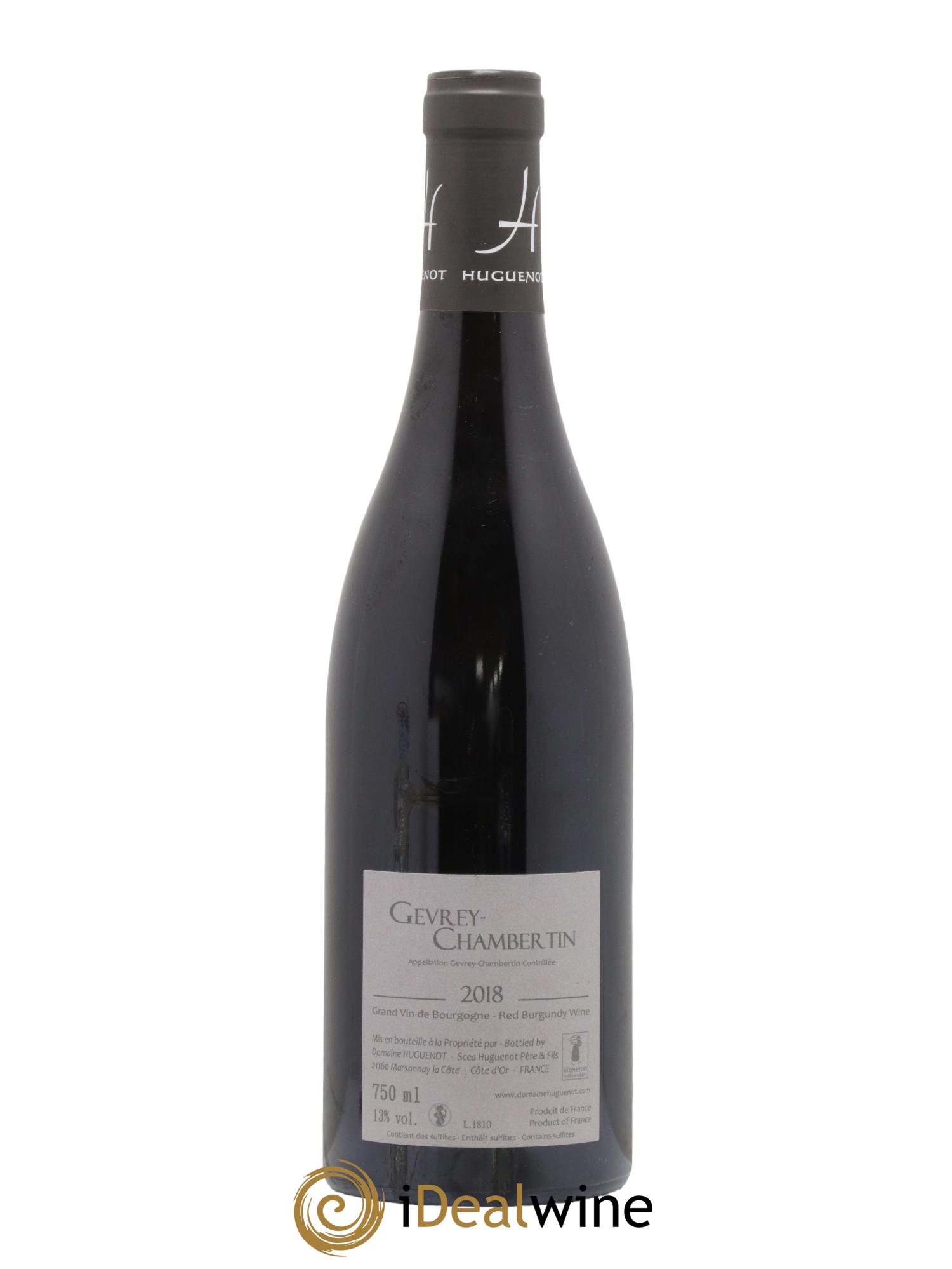 Gevrey-Chambertin Huguenot 2018 - Lot de 1 bouteille - 1