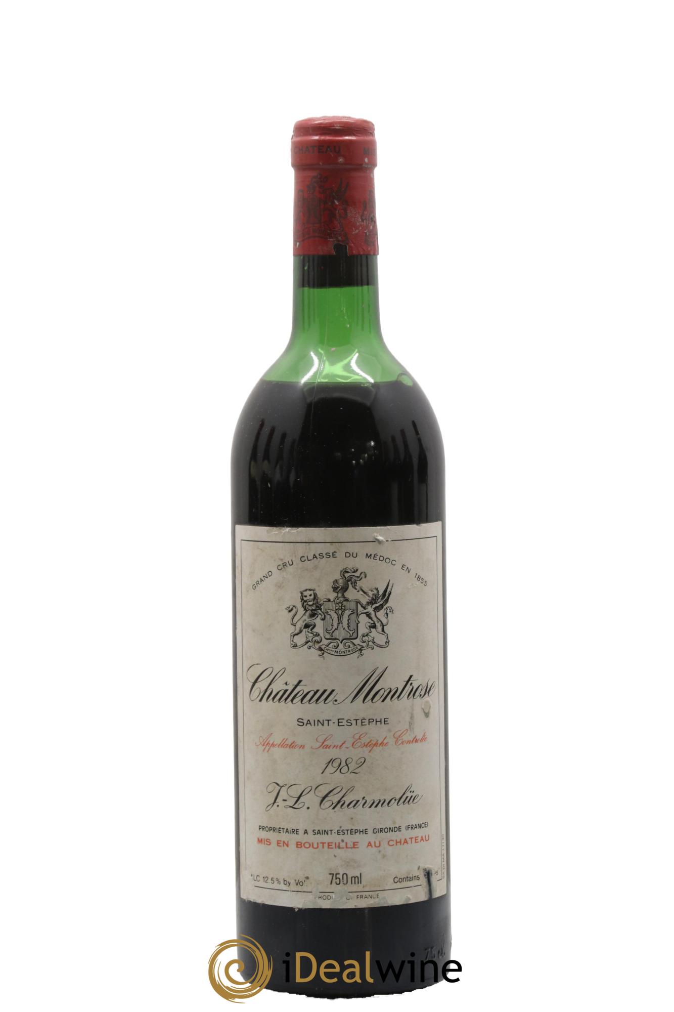 Château Montrose 2ème Grand Cru Classé 1982 - Lot de 1 bouteille - 0
