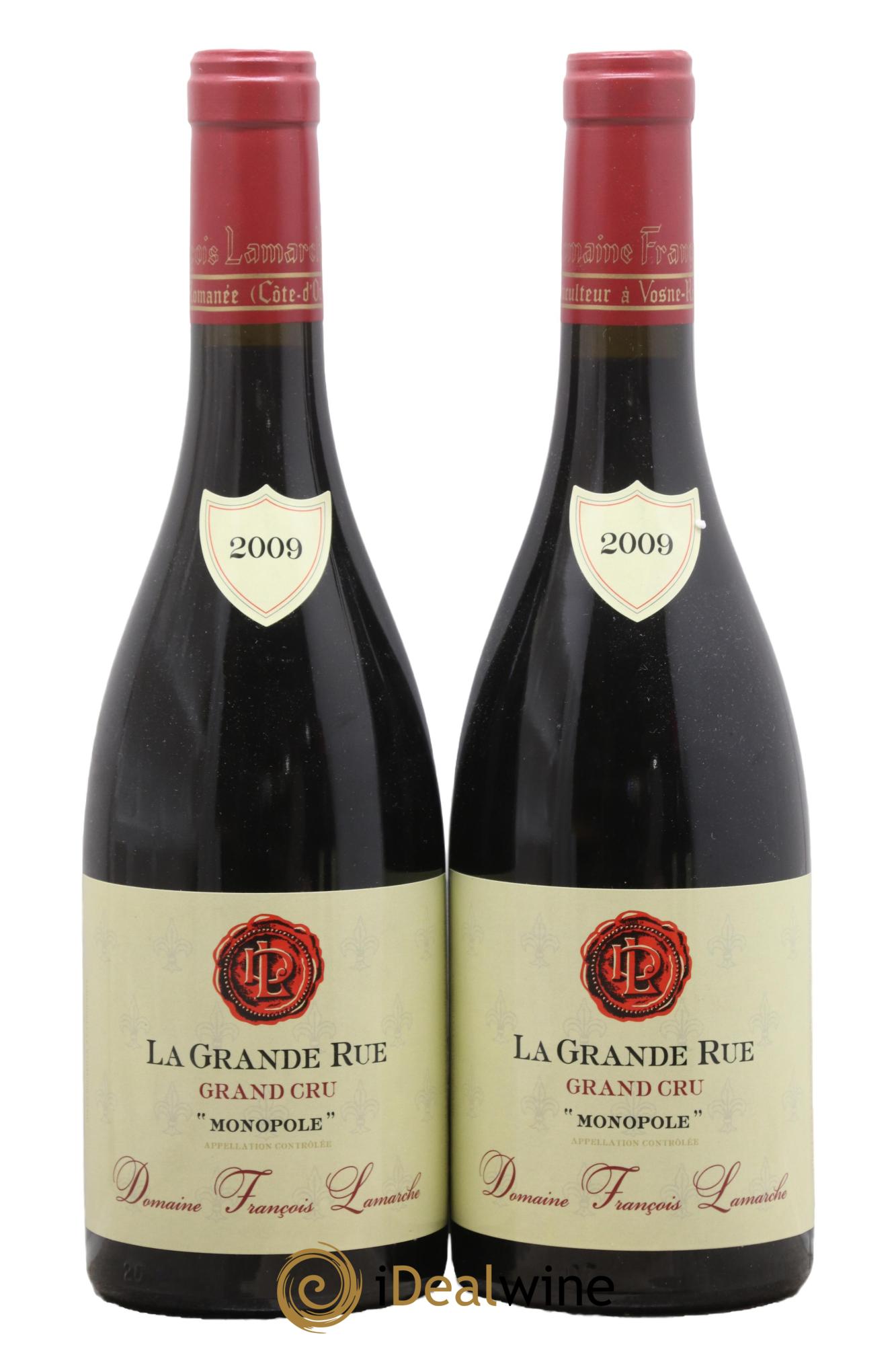 La Grande Rue Grand Cru Lamarche (Domaine) 2009 - Posten von 2 Flaschen - 0