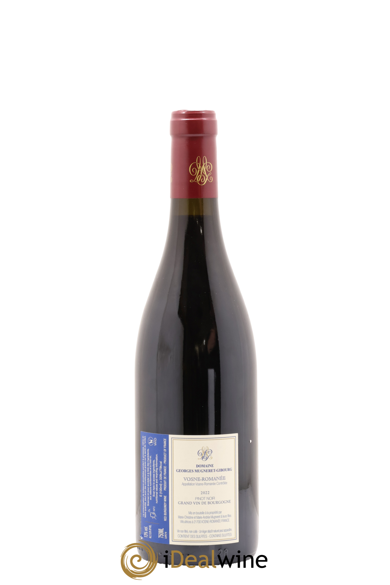 Vosne-Romanée Mugneret-Gibourg (Domaine) 2022 - Posten von 1 Flasche - 1