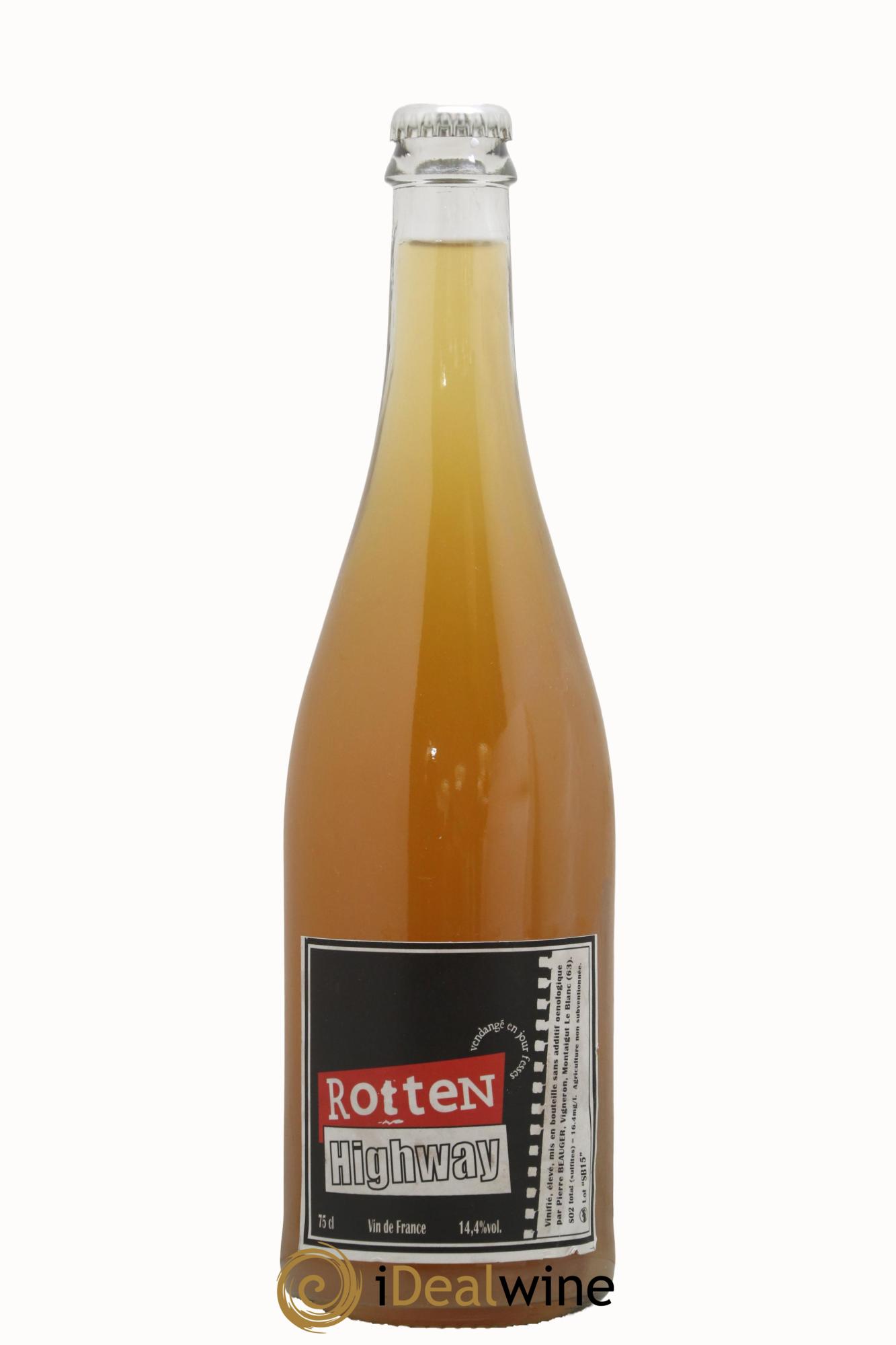 Vin de France Rotten Highway Pierre Beauger 2015 - Posten von 1 Flasche - 0